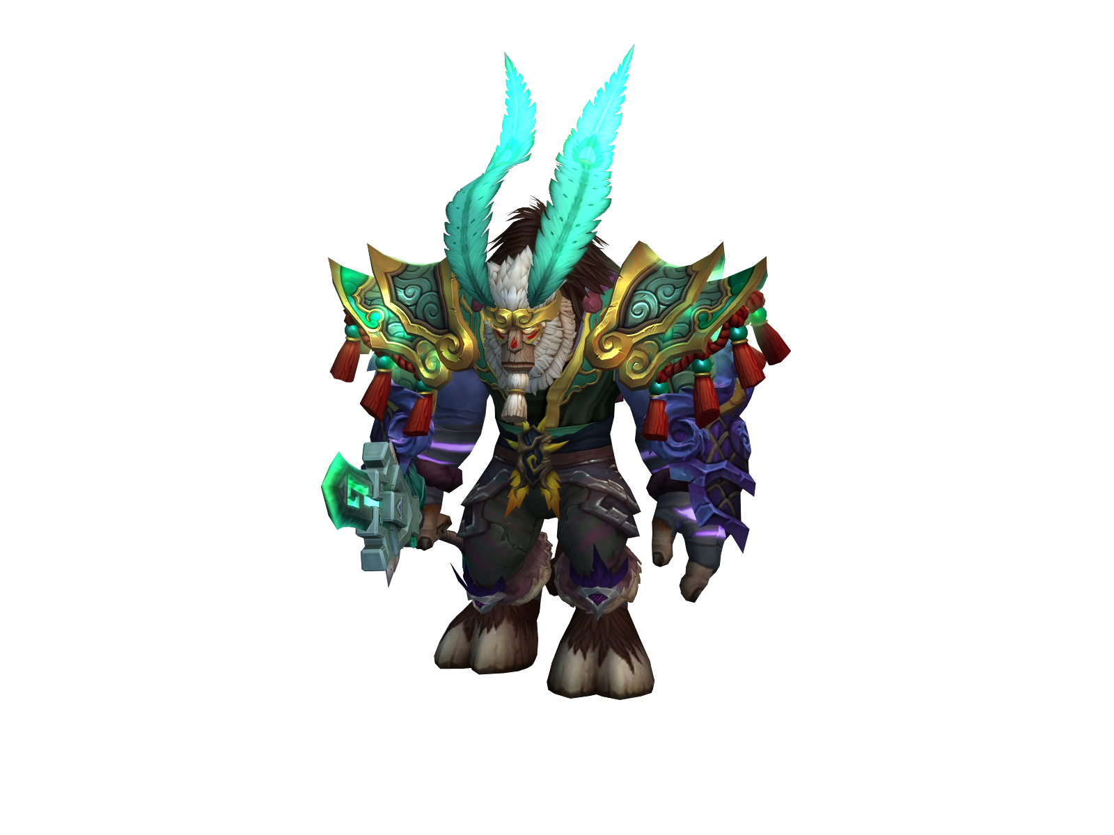 Tamce 3D character render