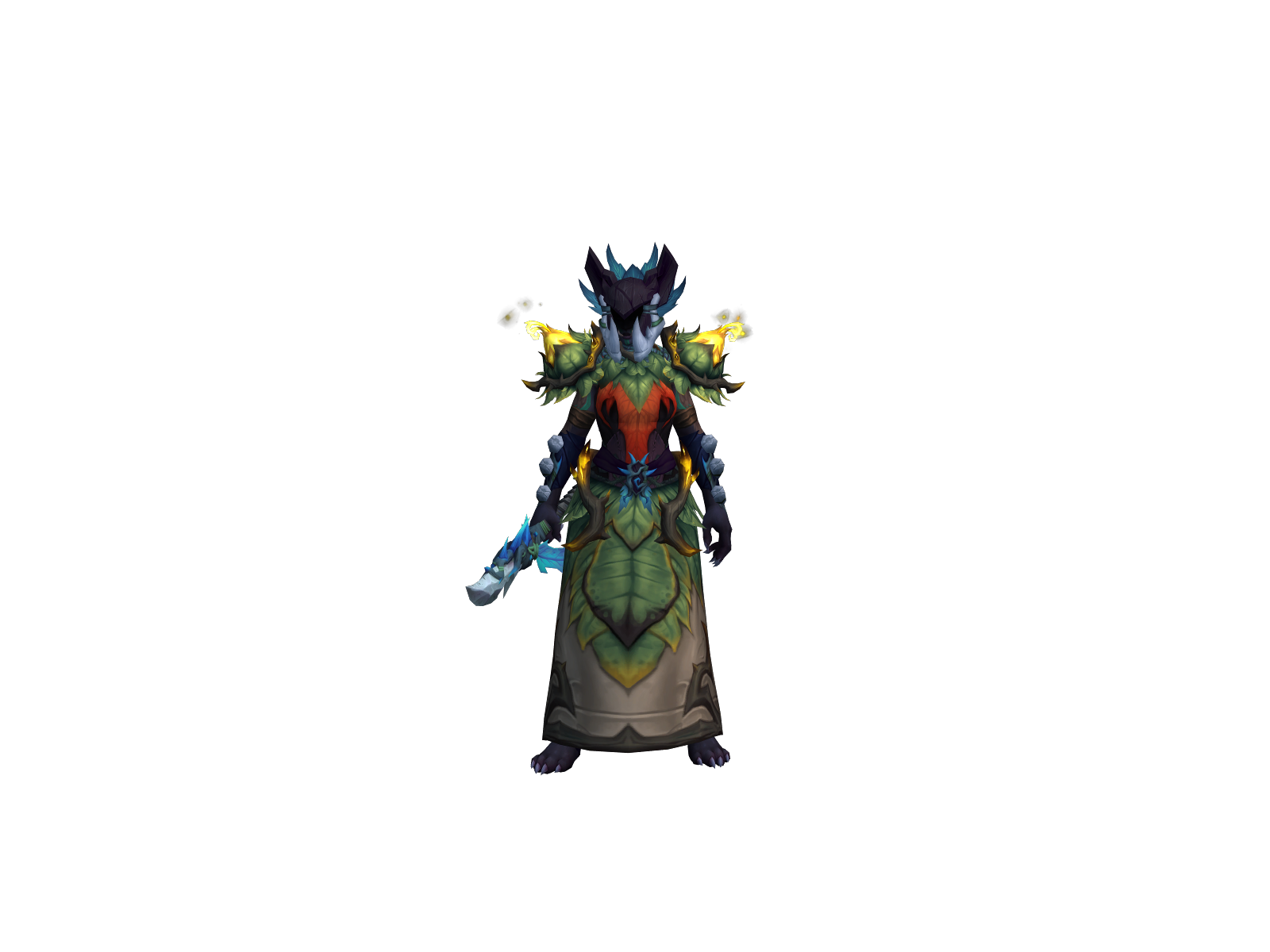Wazlear 3D character render