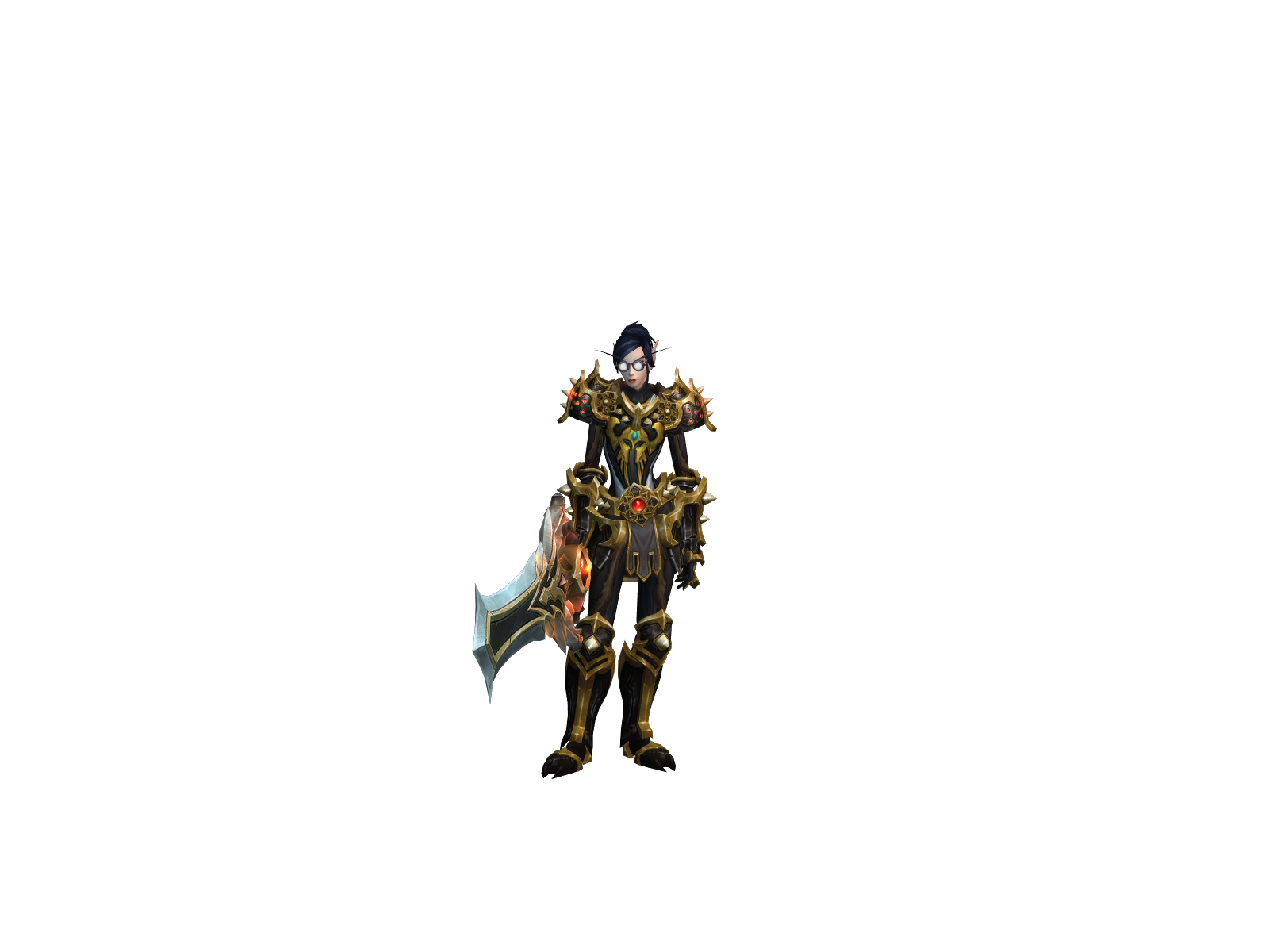 Therevan 3D character render