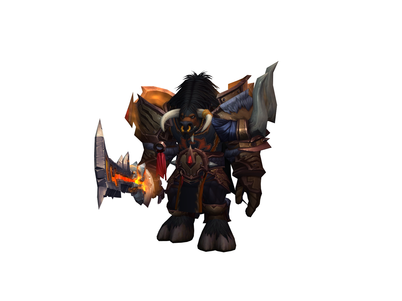 Armanu 3D character render