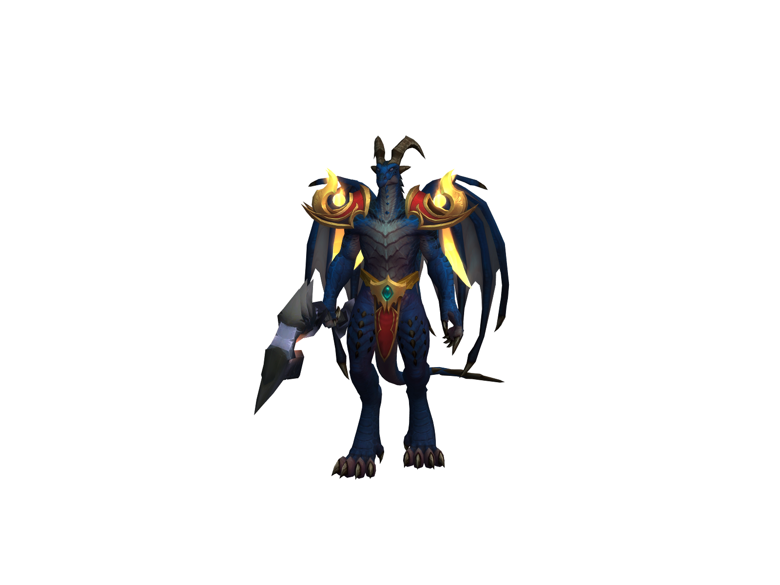 Cripdragon 3D character render