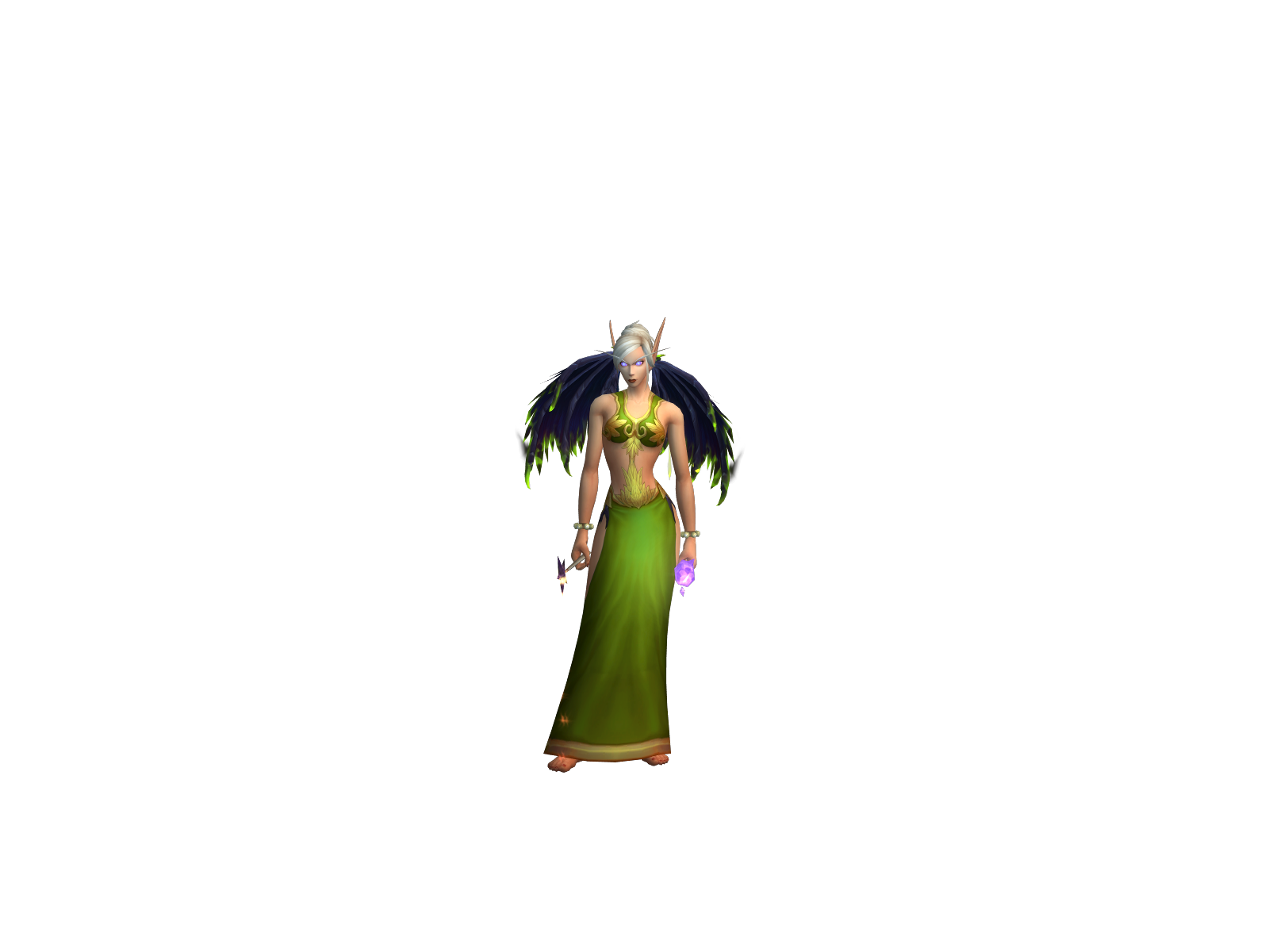 Panny 3D character render