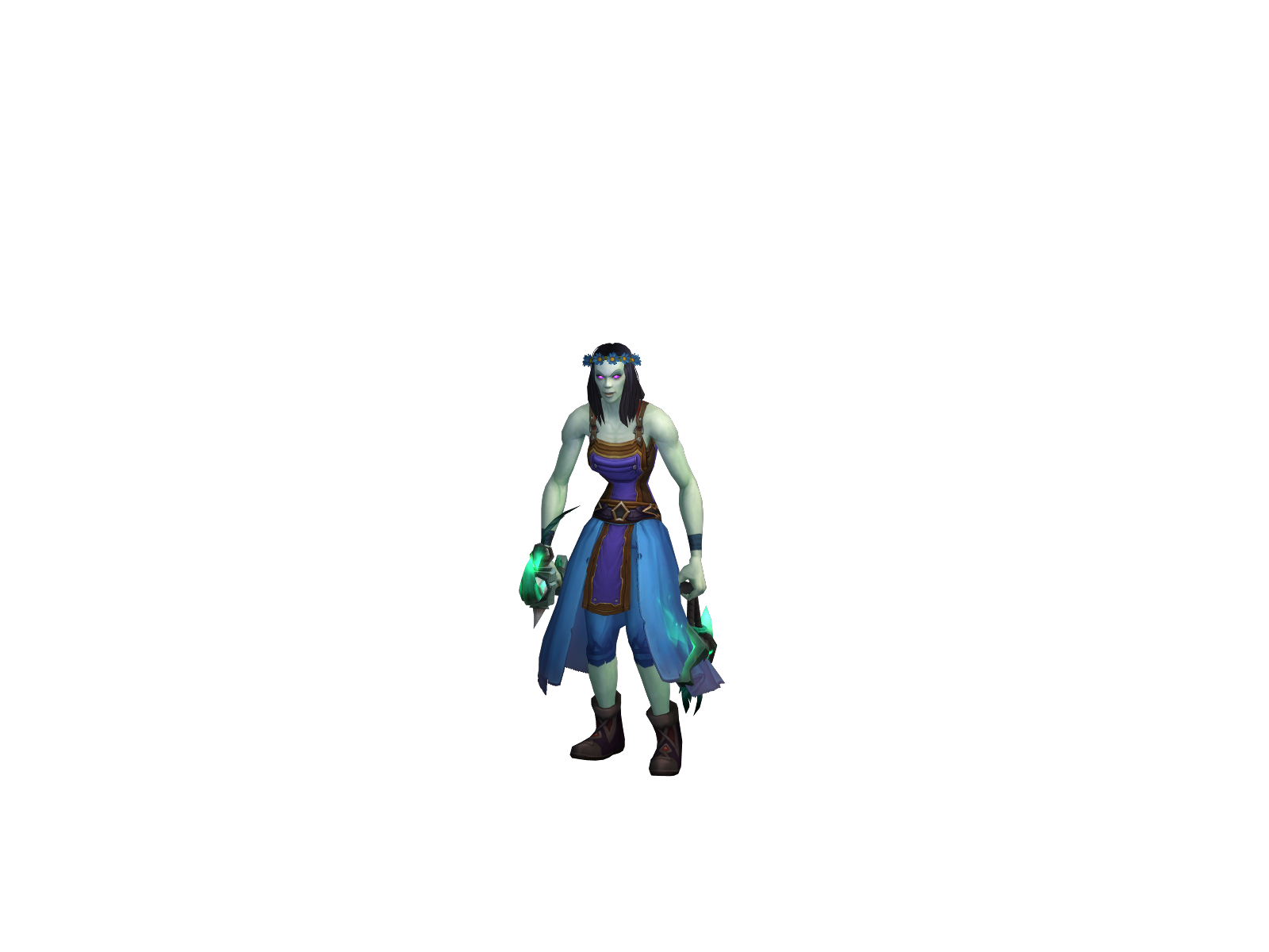 Miishaa 3D character render
