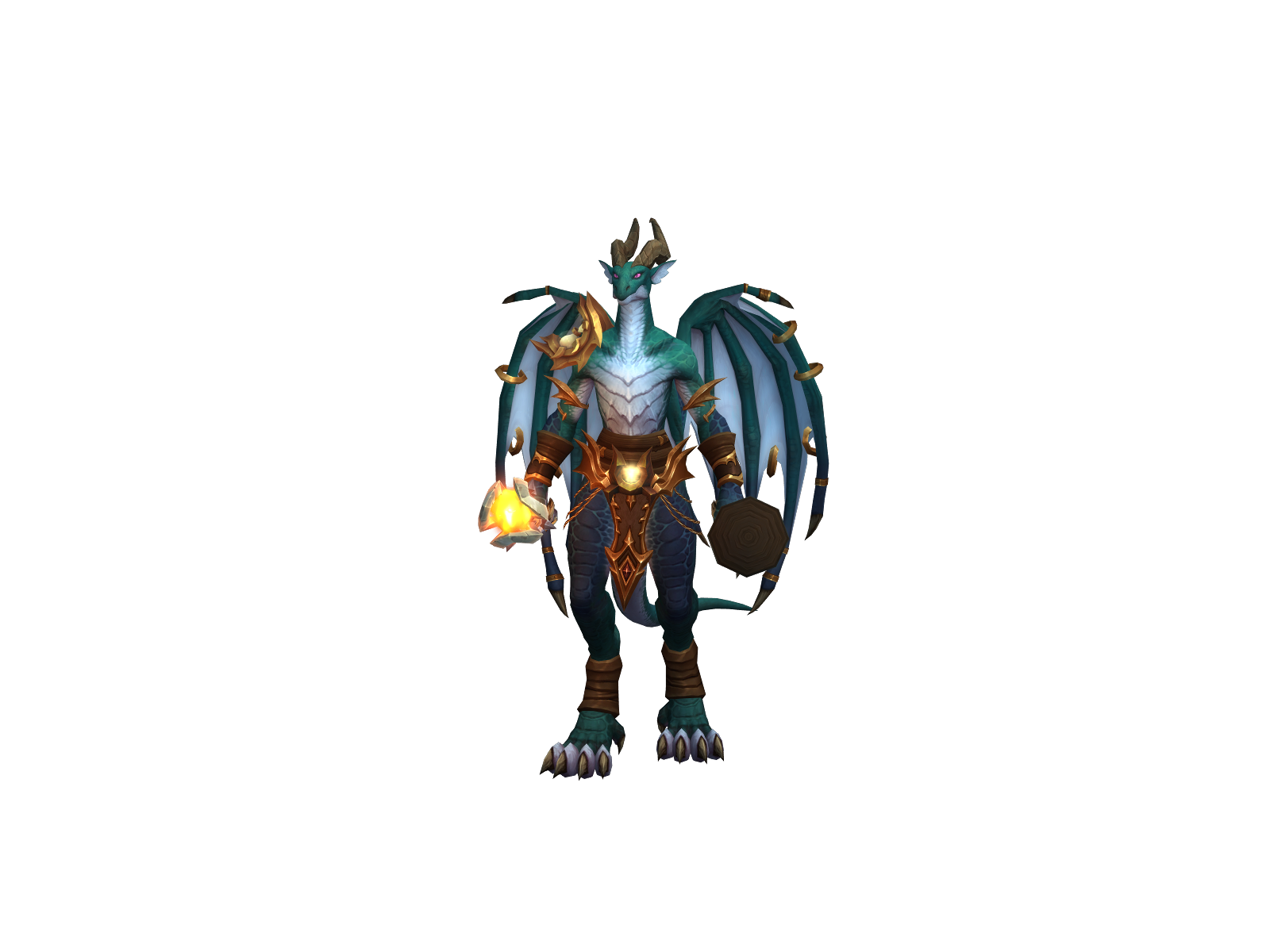 Linens 3D character render