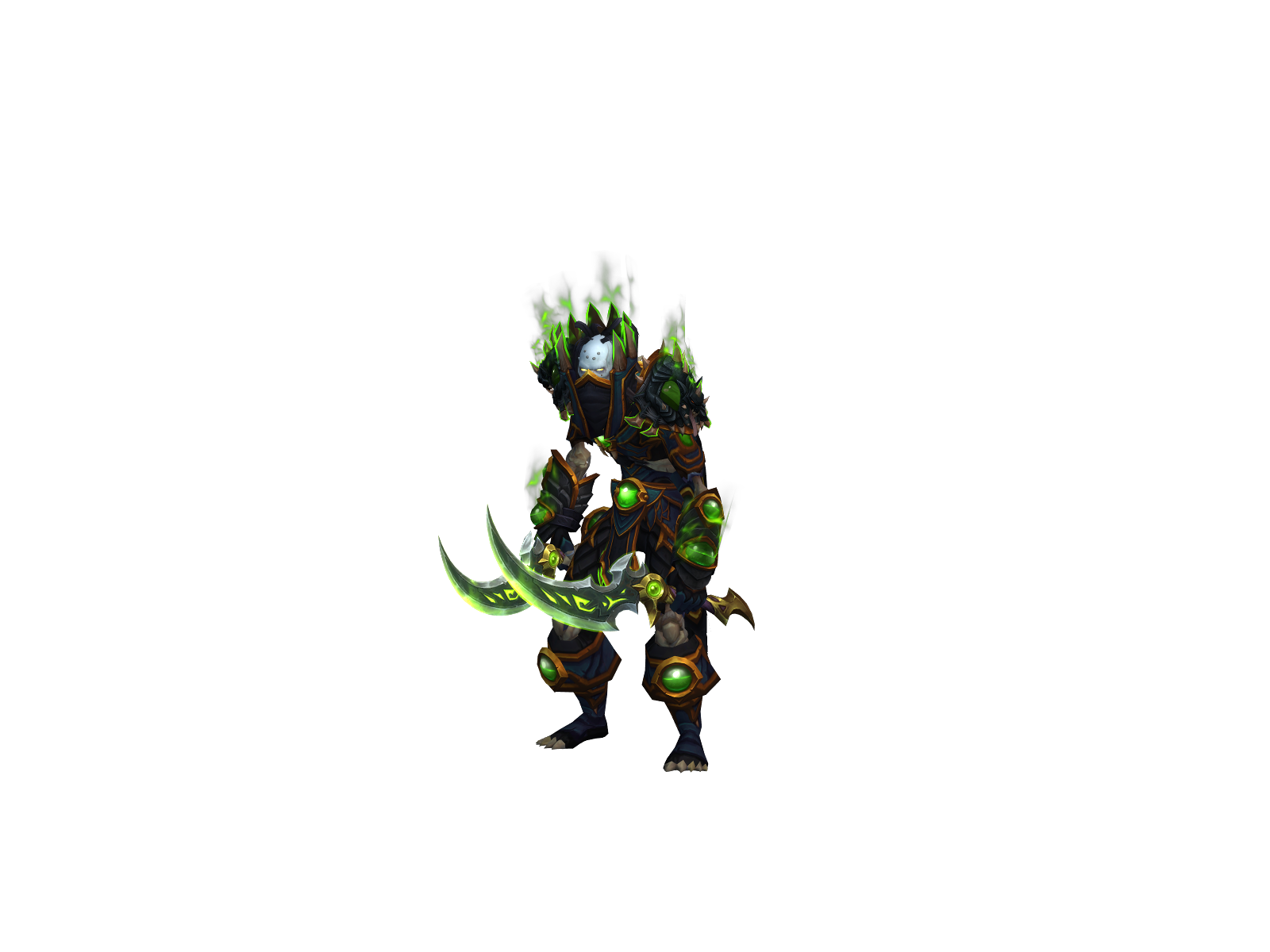 Caught 3D character render