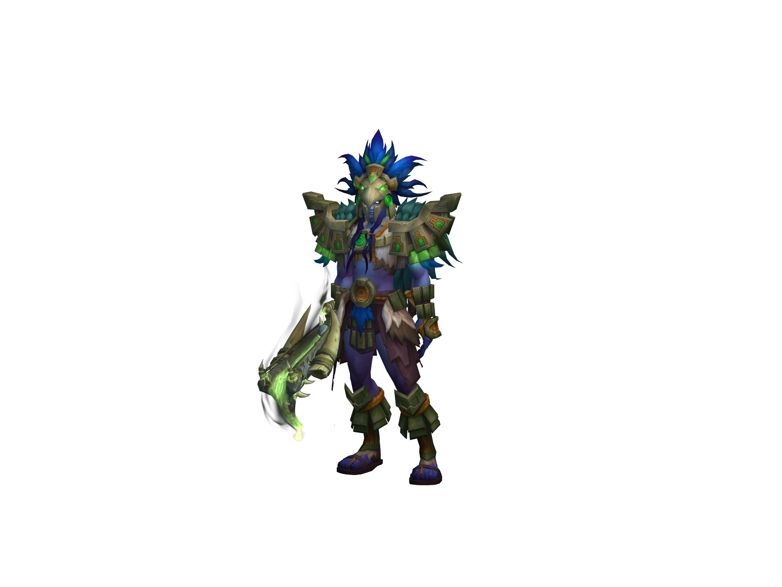 Aetryk 3D character render