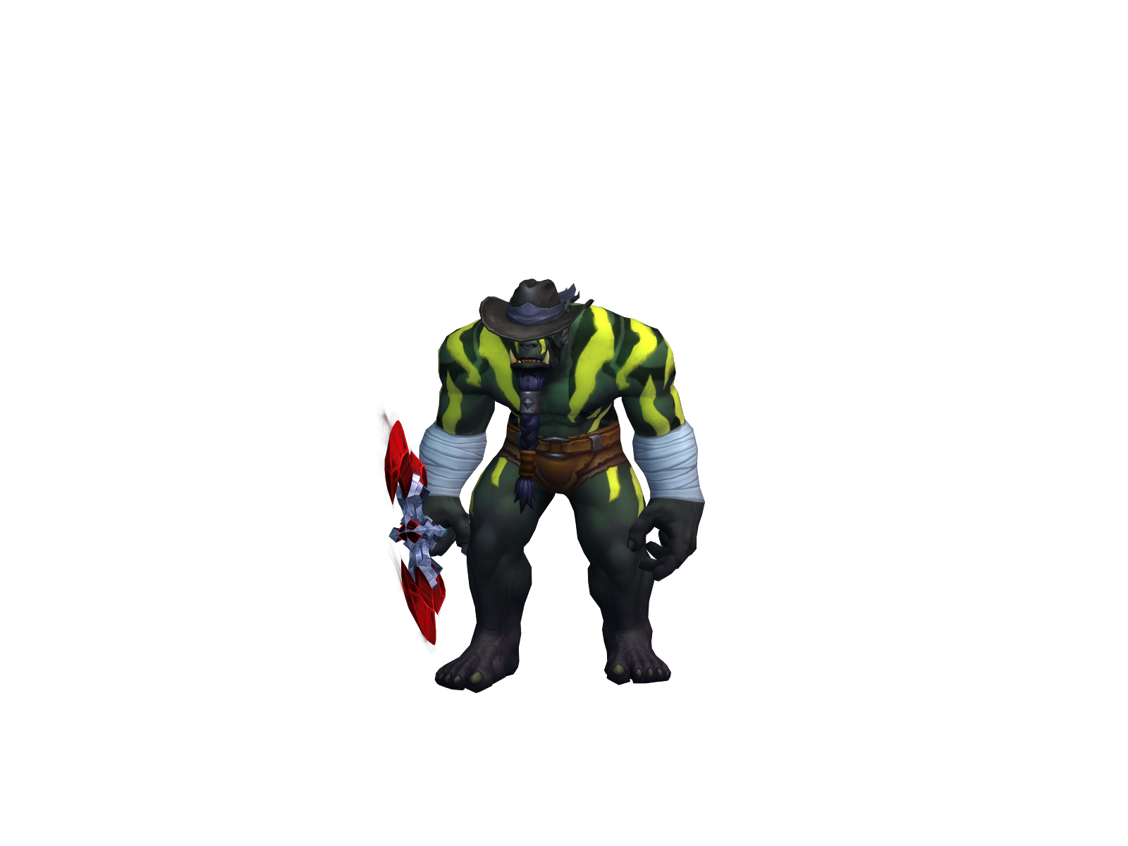 Senshishi 3D character render