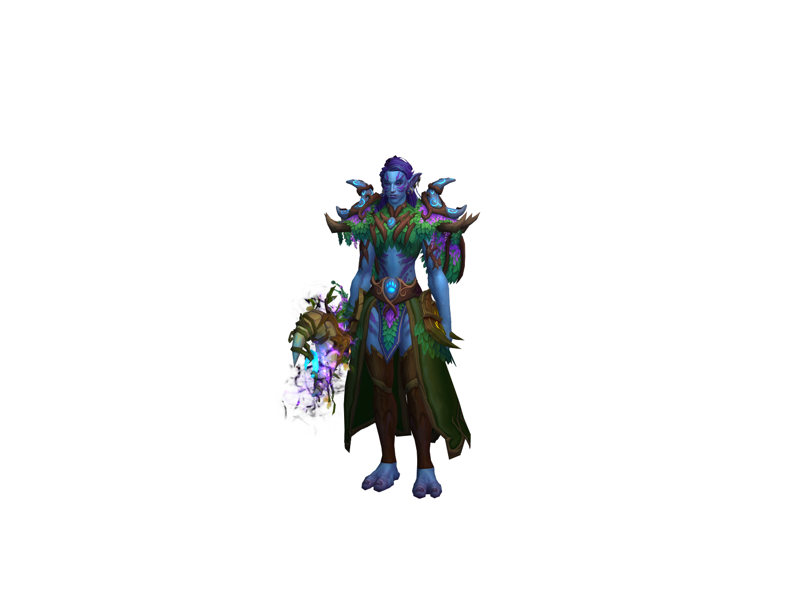 Rastaleira 3D character render