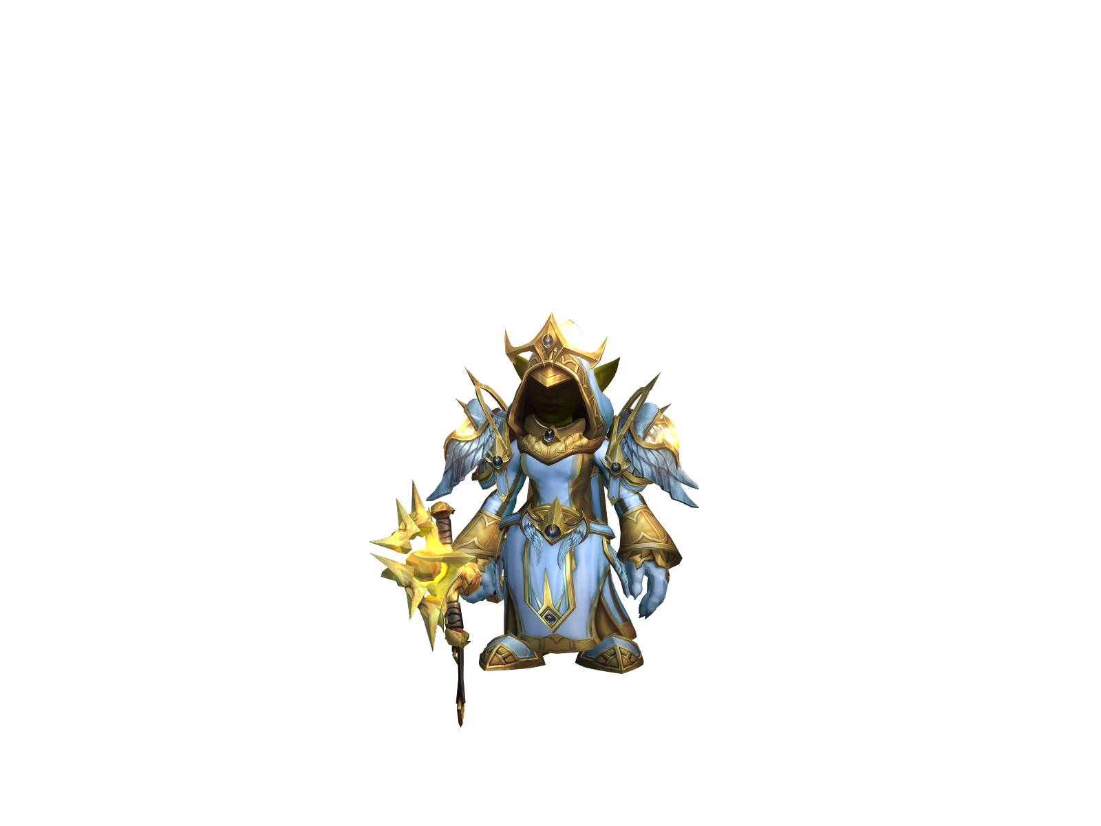Lightwyrm 3D character render