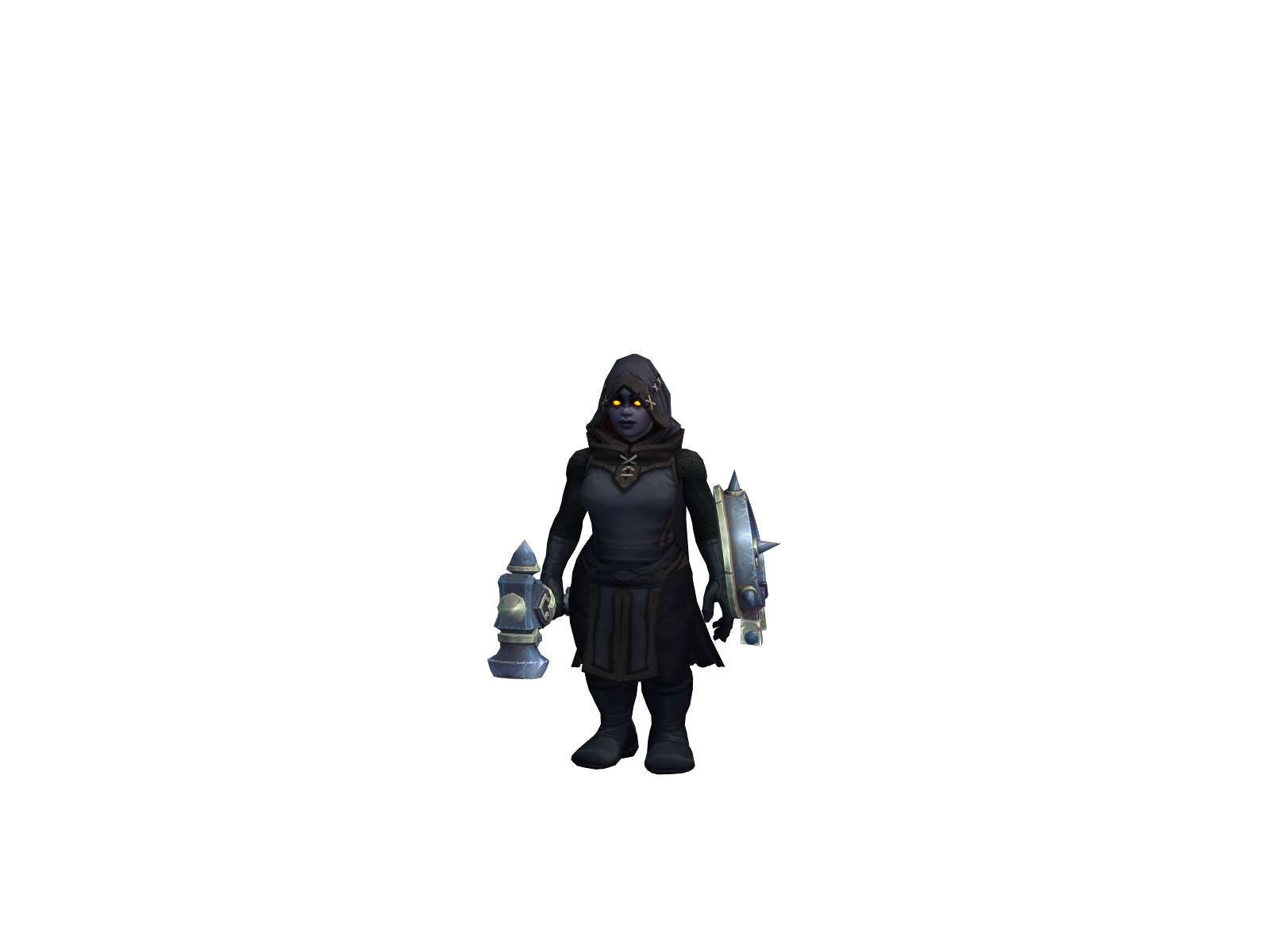 Massif 3D character render