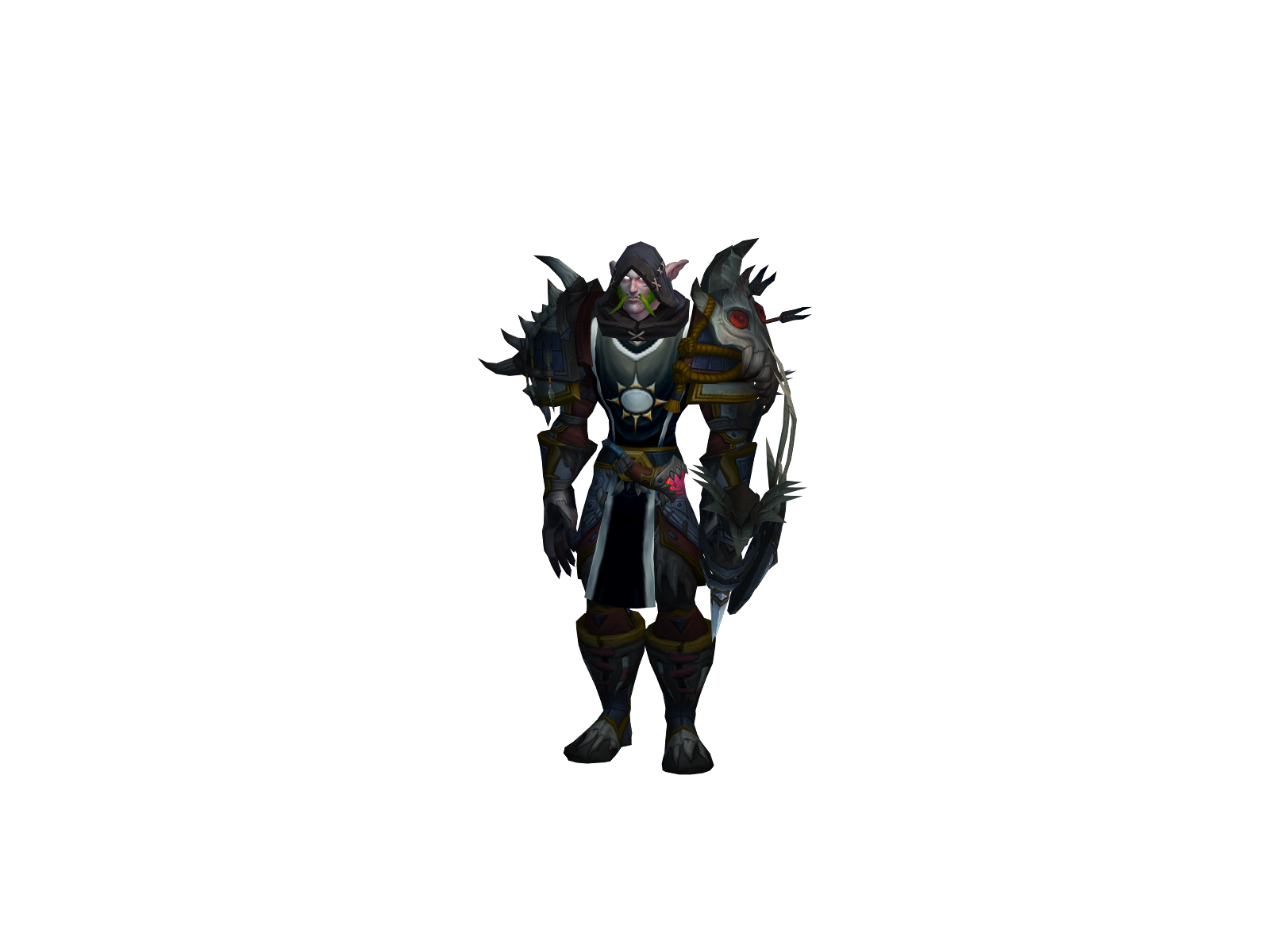 Mony 3D character render