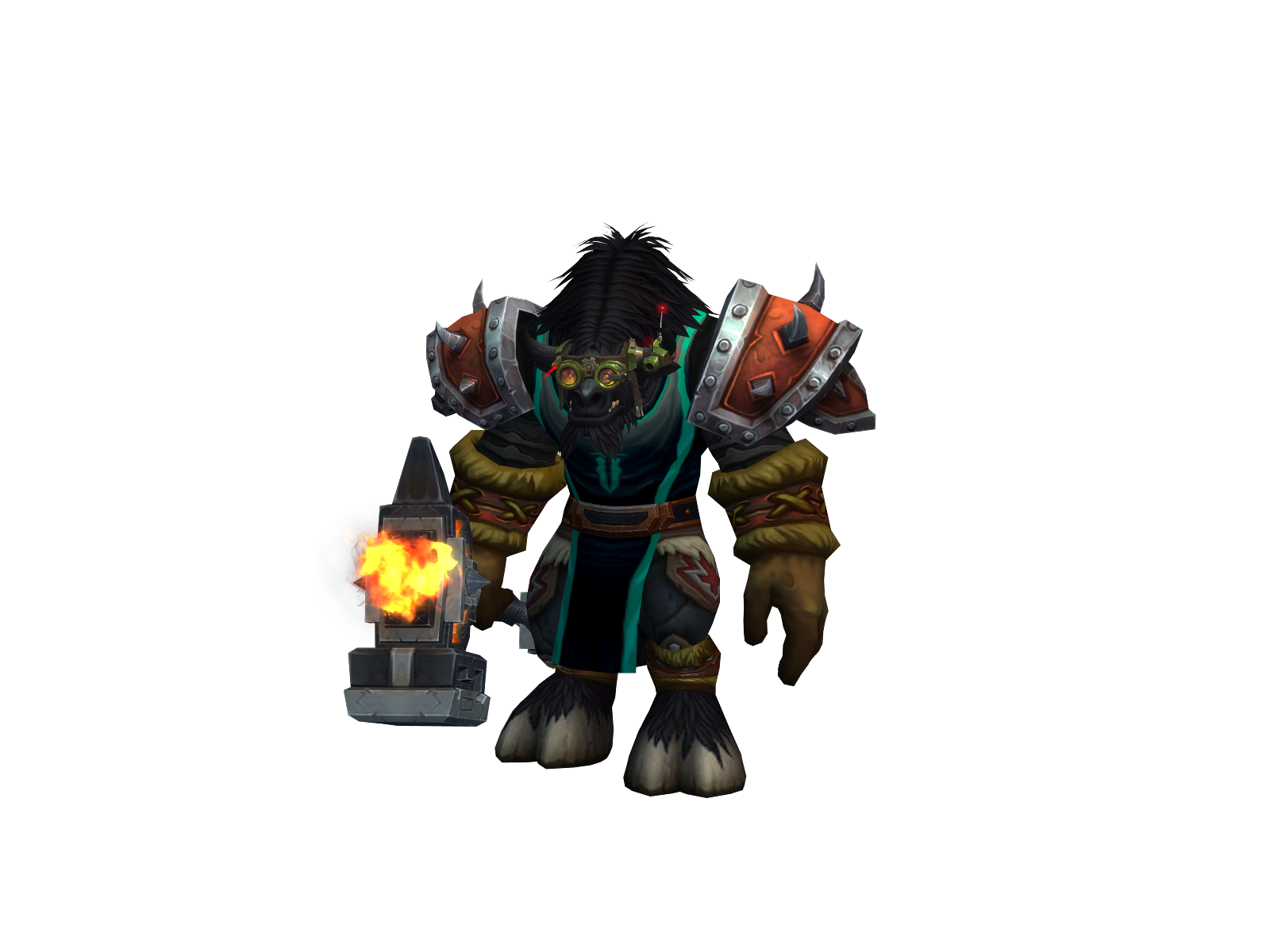 Exuperuid 3D character render