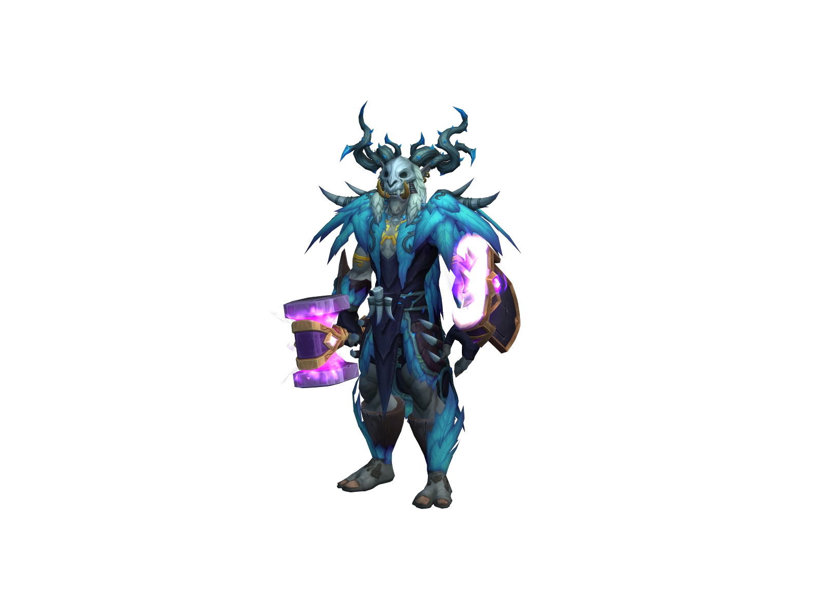 Shamtizant 3D character render
