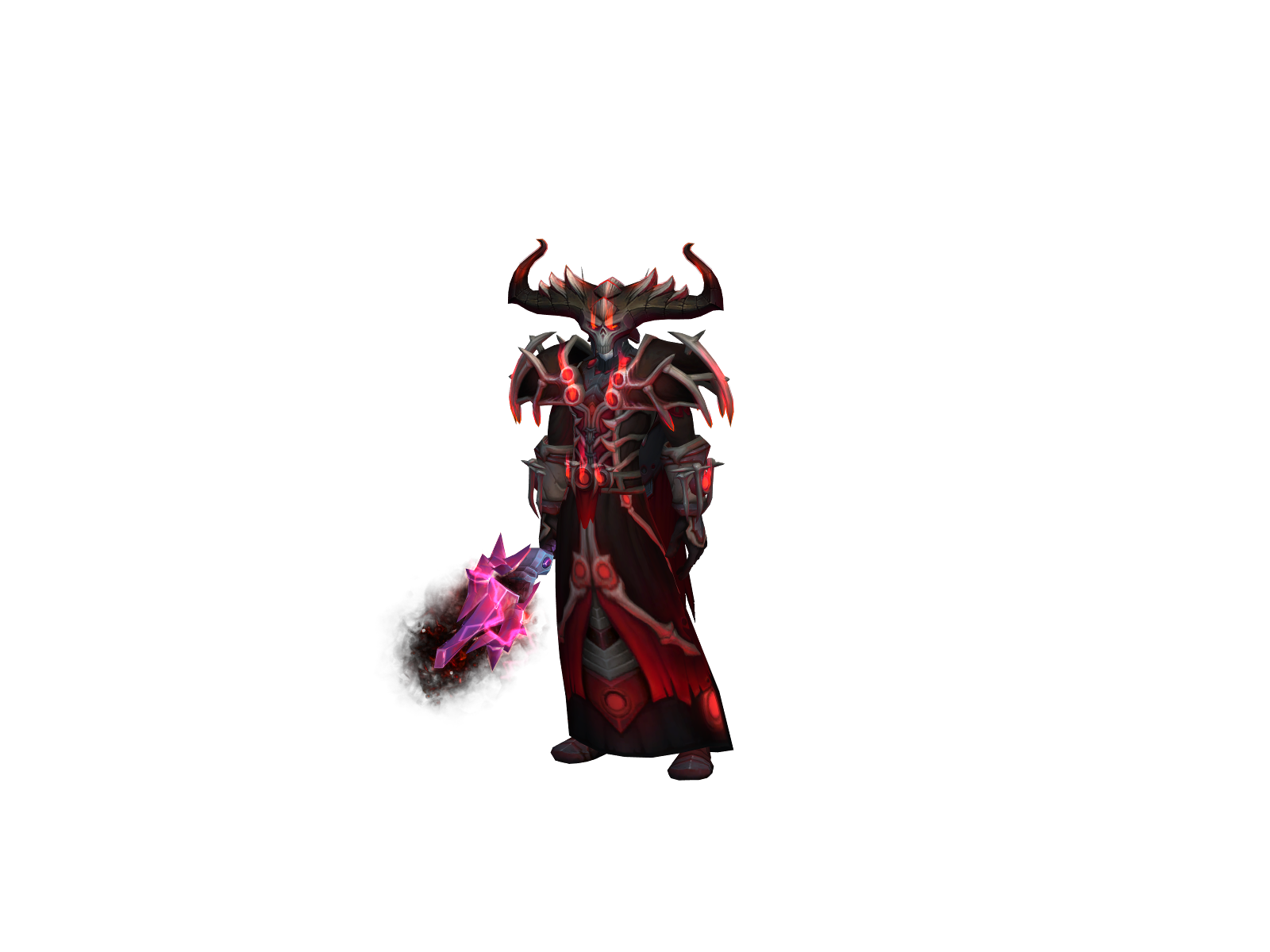 Jeroth 3D character render