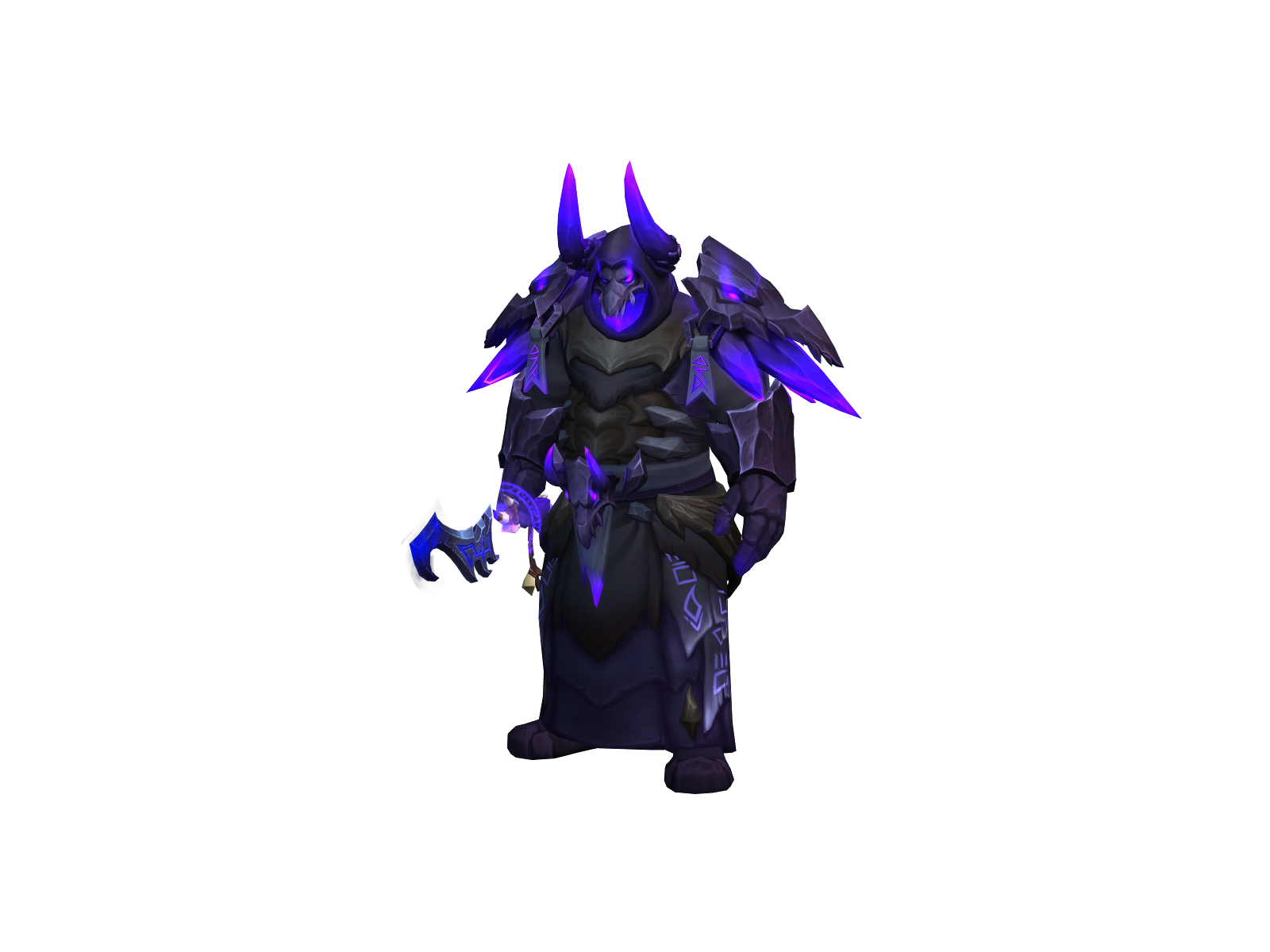 Grimtøuch 3D character render
