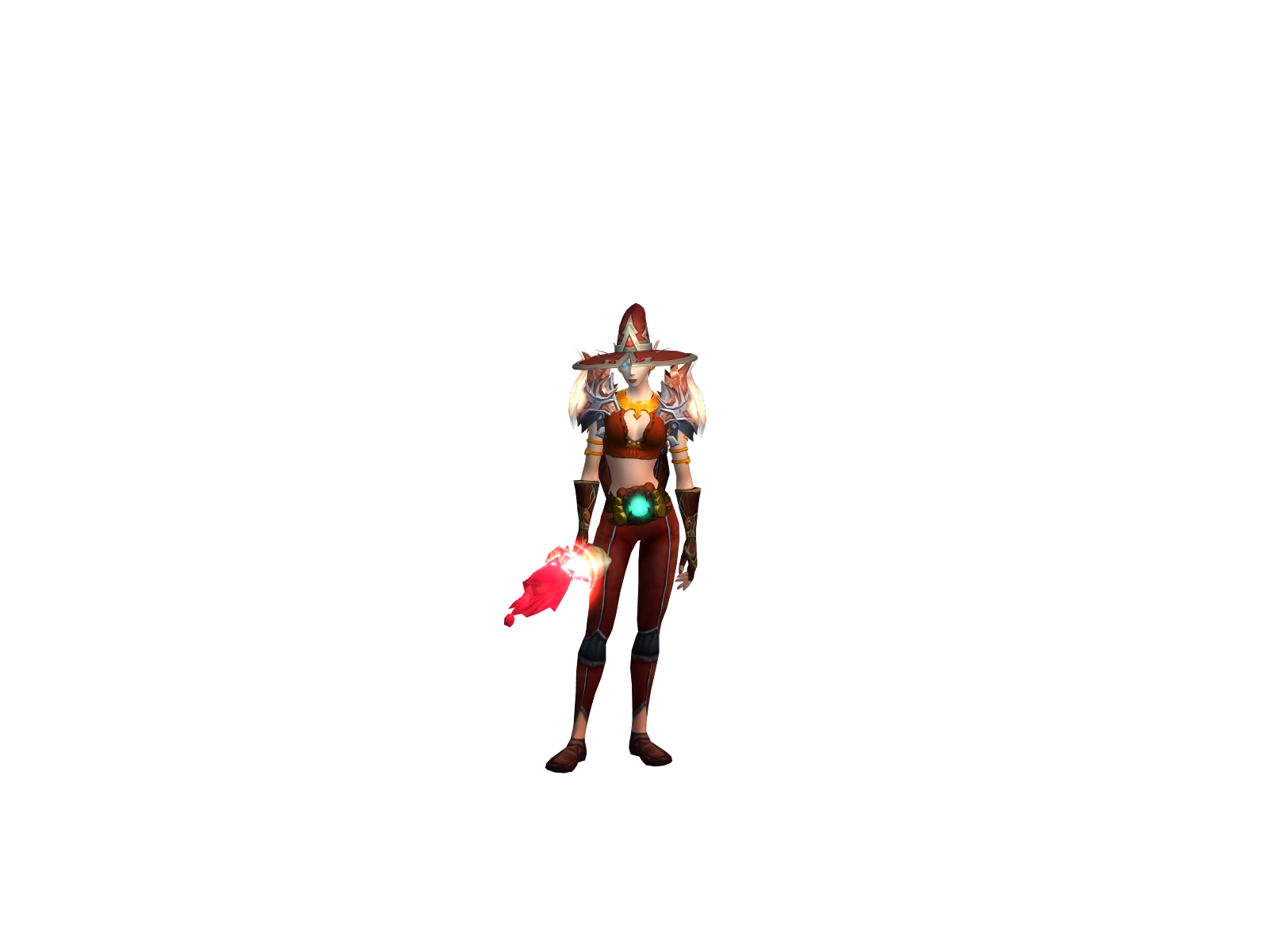Amaterazu 3D character render