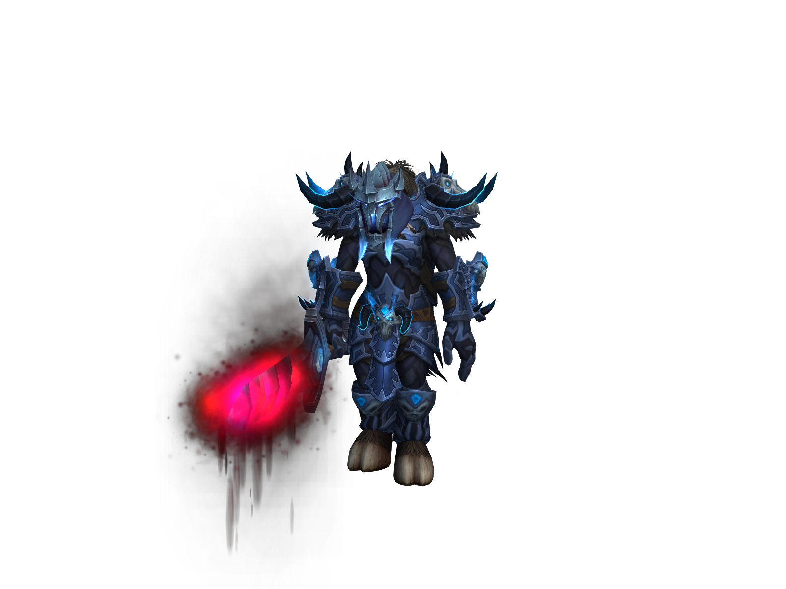 Skadu 3D character render