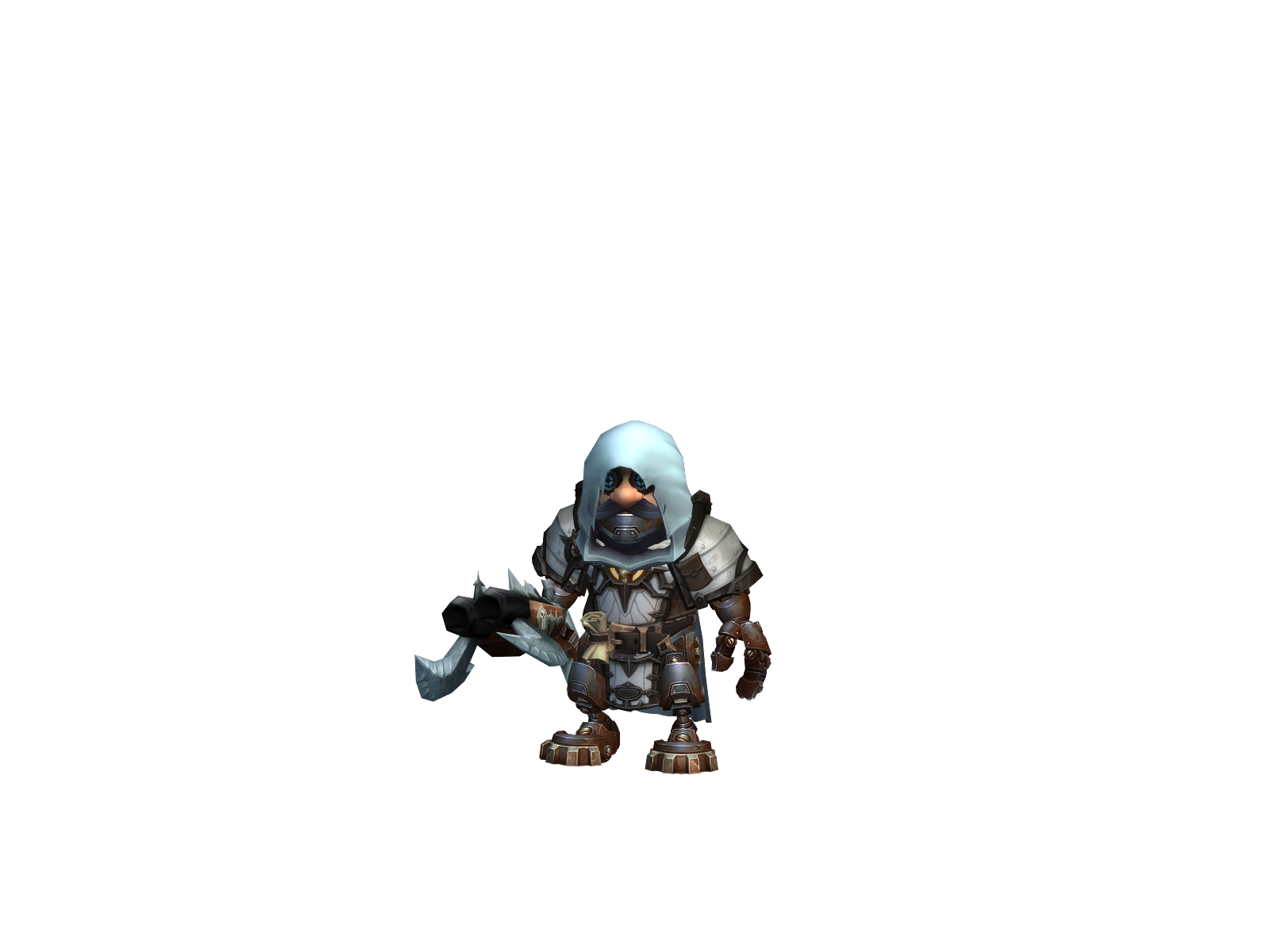 Converge 3D character render