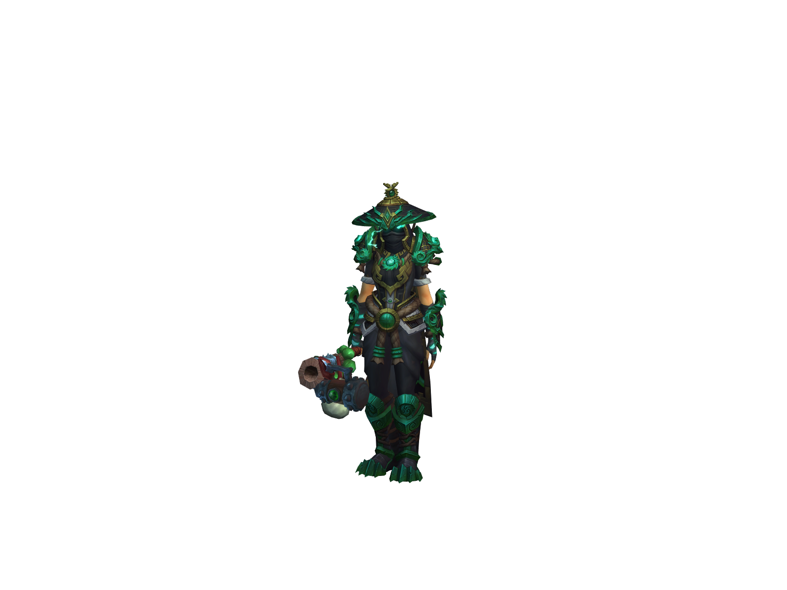 Mazule 3D character render