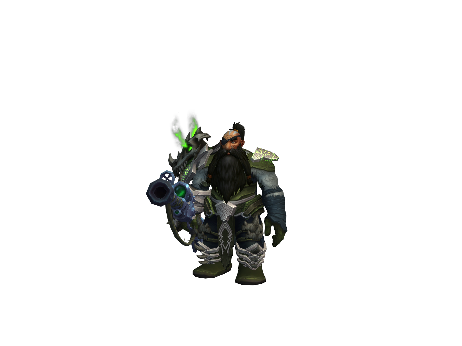 Bruín 3D character render