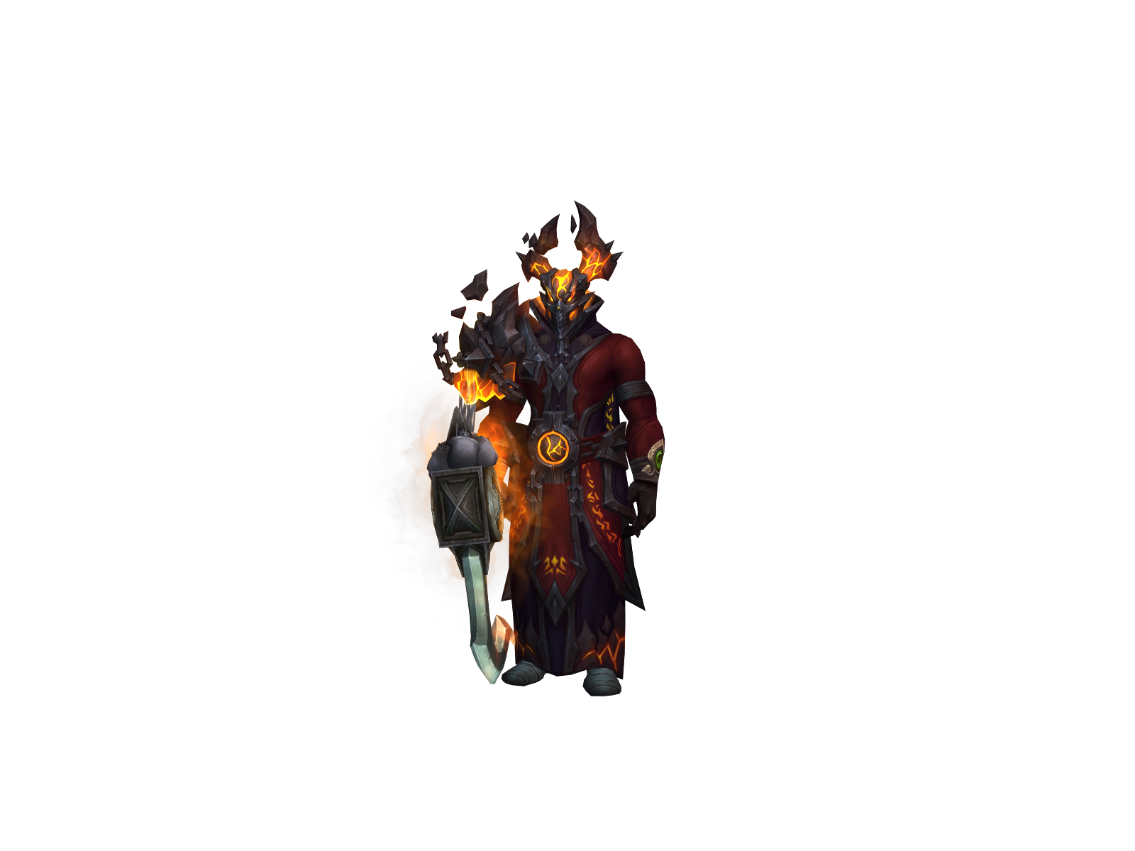 Summonings 3D character render