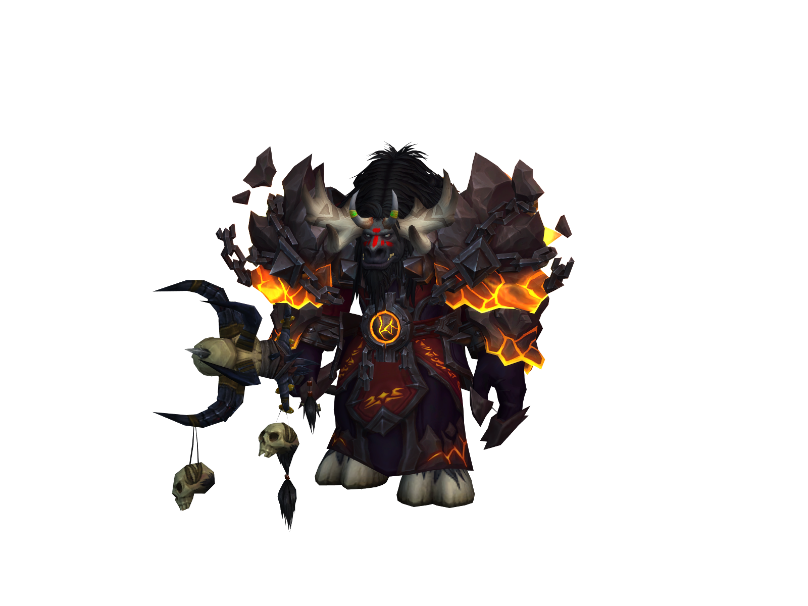 Megachungus 3D character render