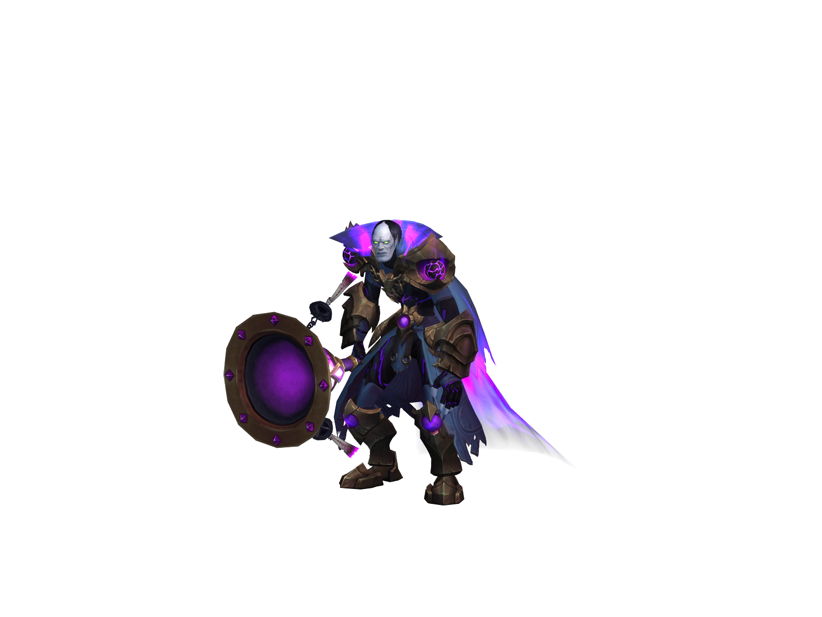 Carradine 3D character render