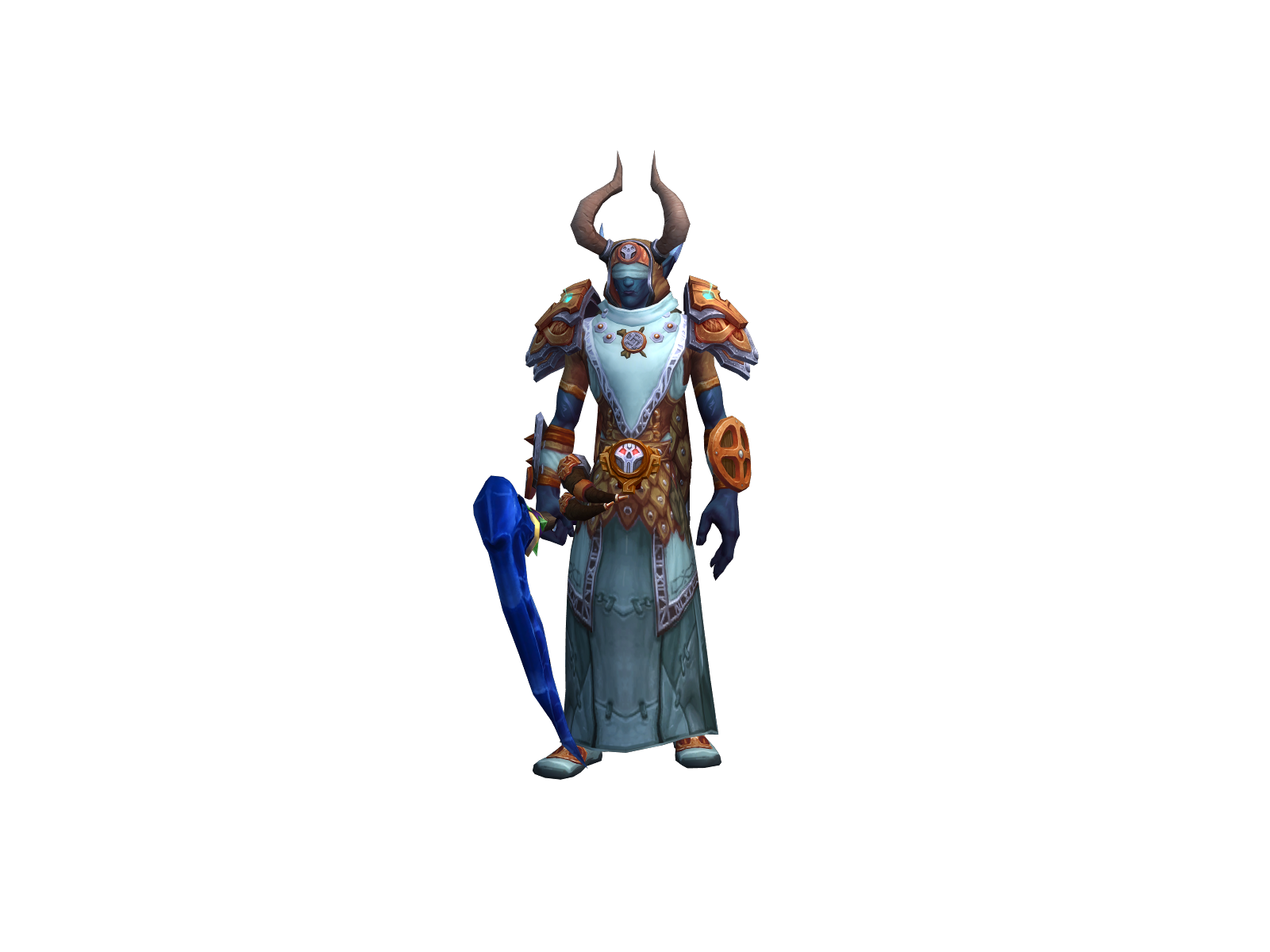 Merchosial 3D character render