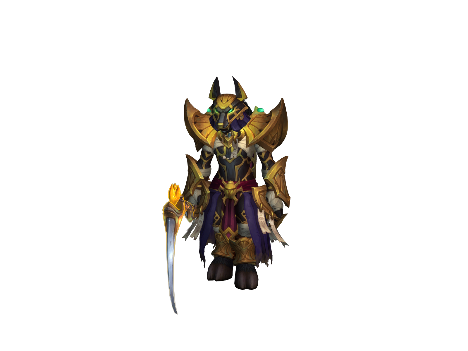 Chrysopoeia 3D character render