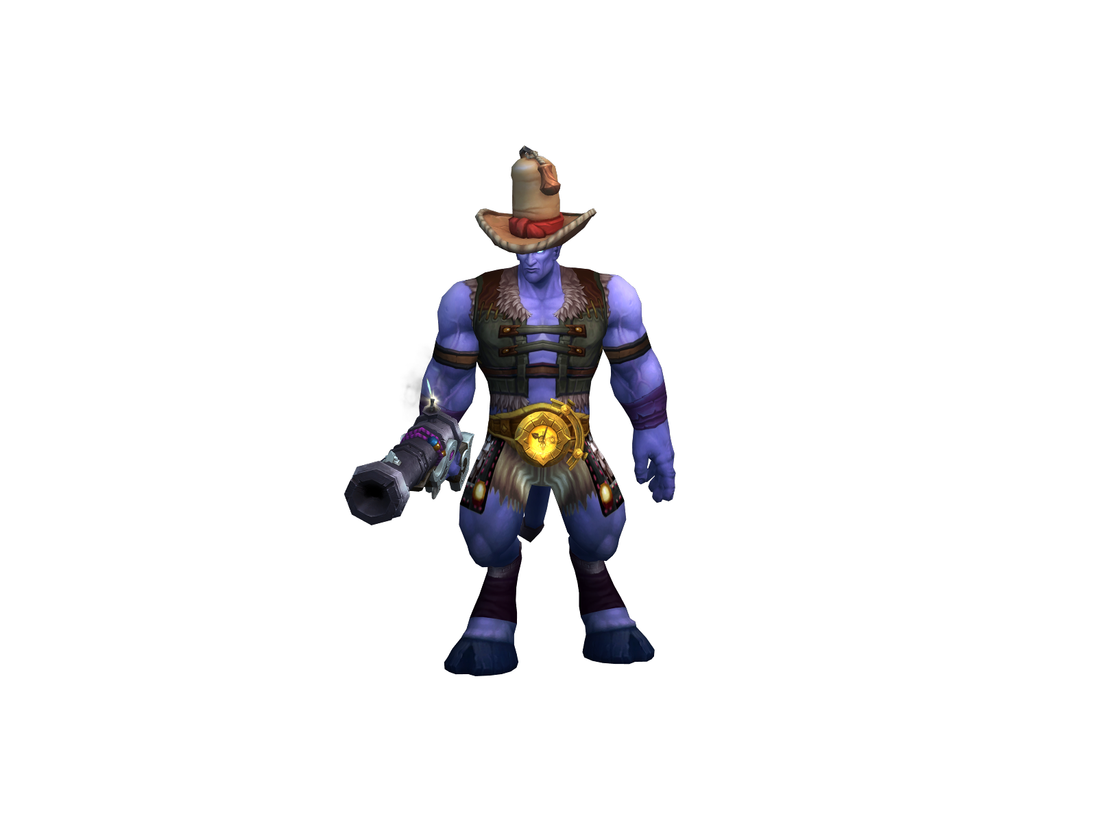 Hilbillygoat 3D character render