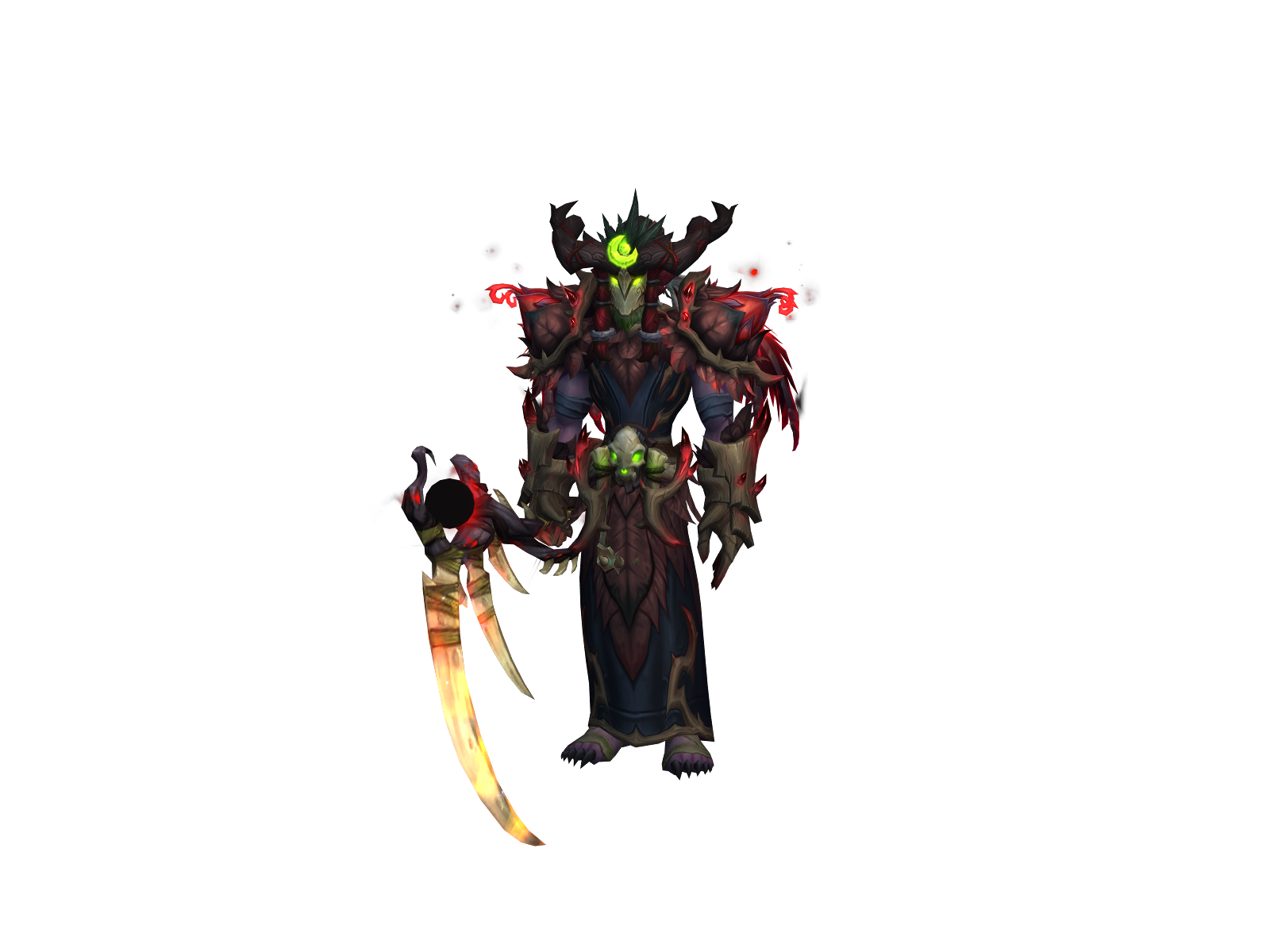 Chucknourísh 3D character render