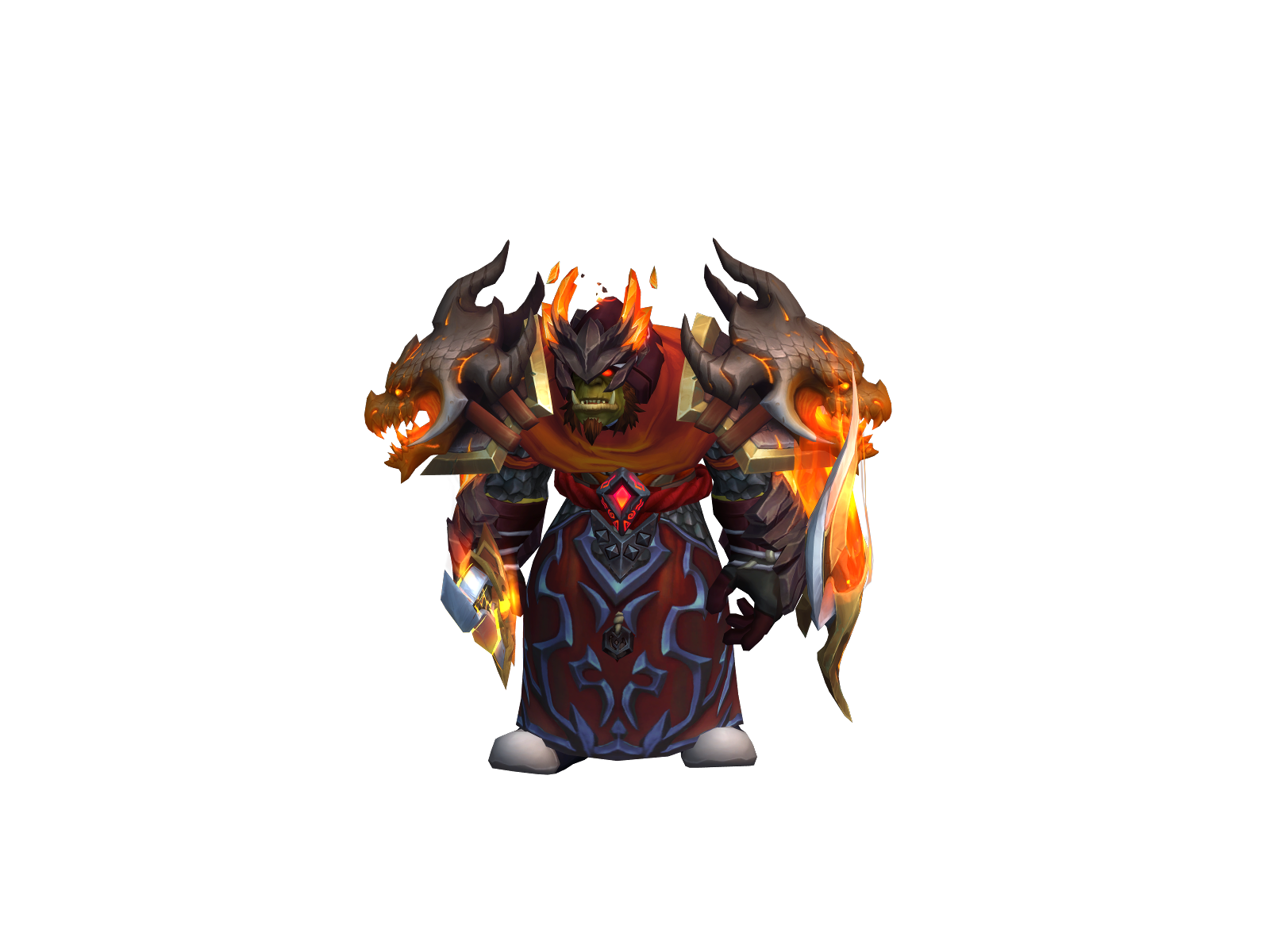 Haradewk 3D character render