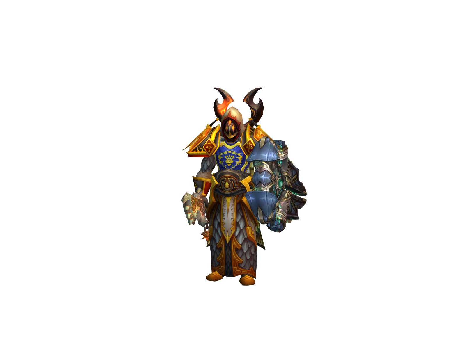 Jeremiel 3D character render