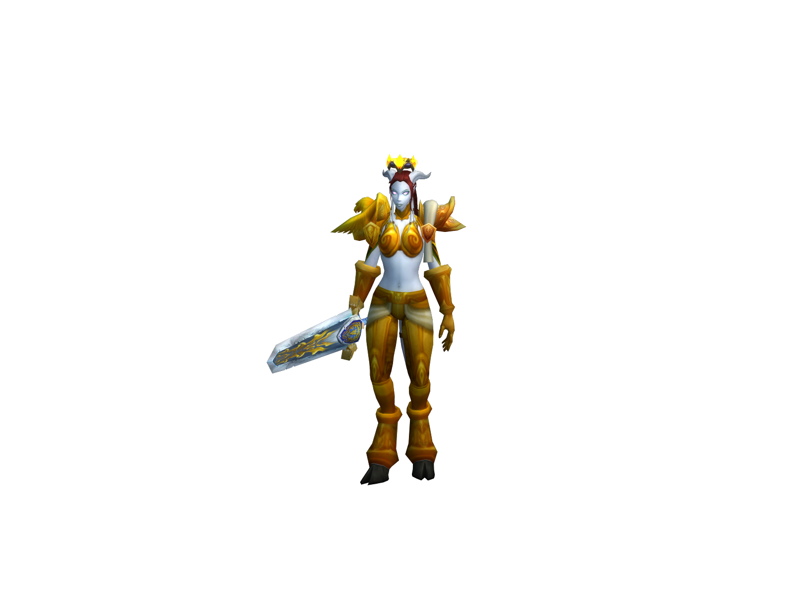 Hepala 3D character render