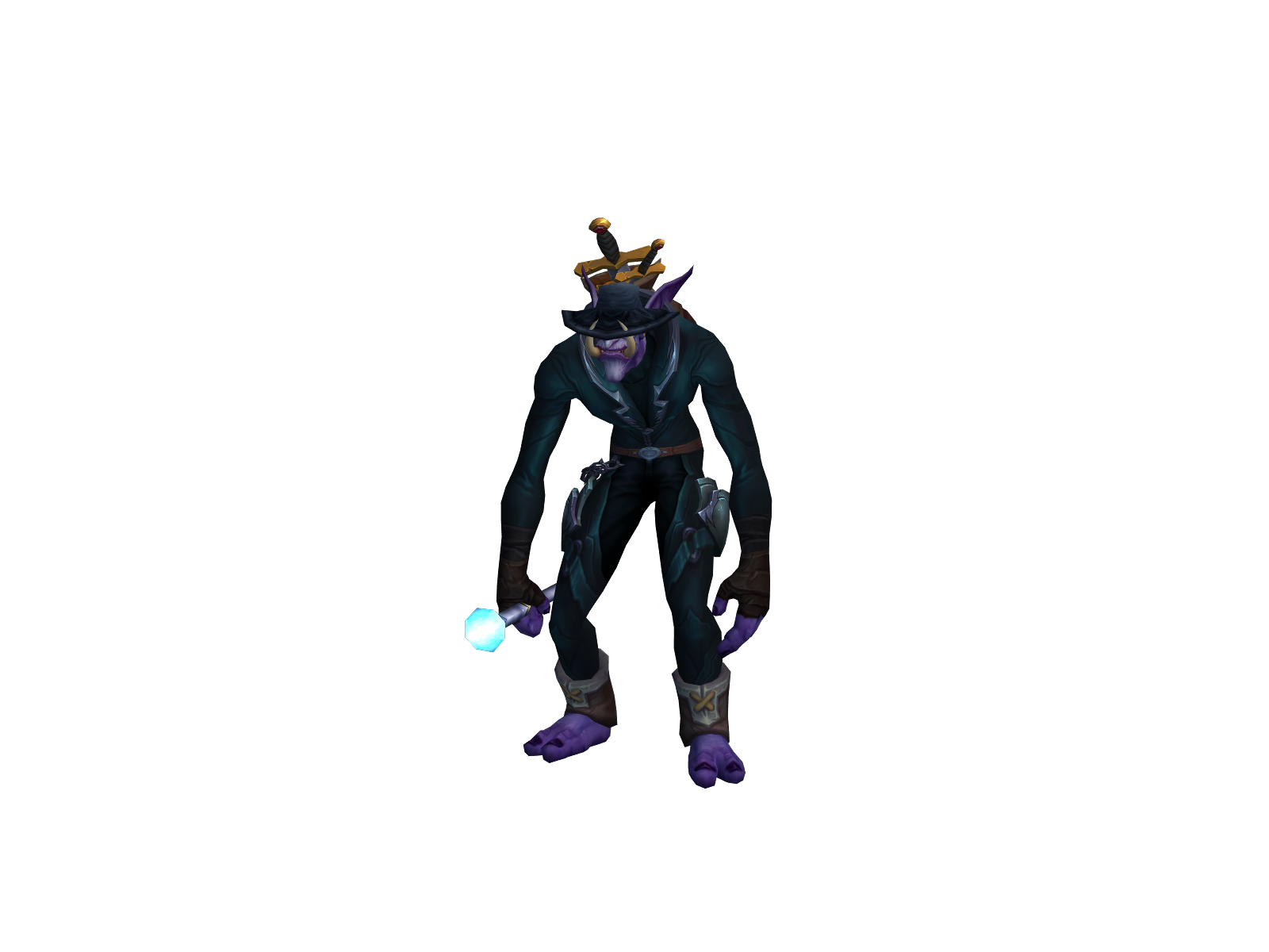 Nillaice 3D character render
