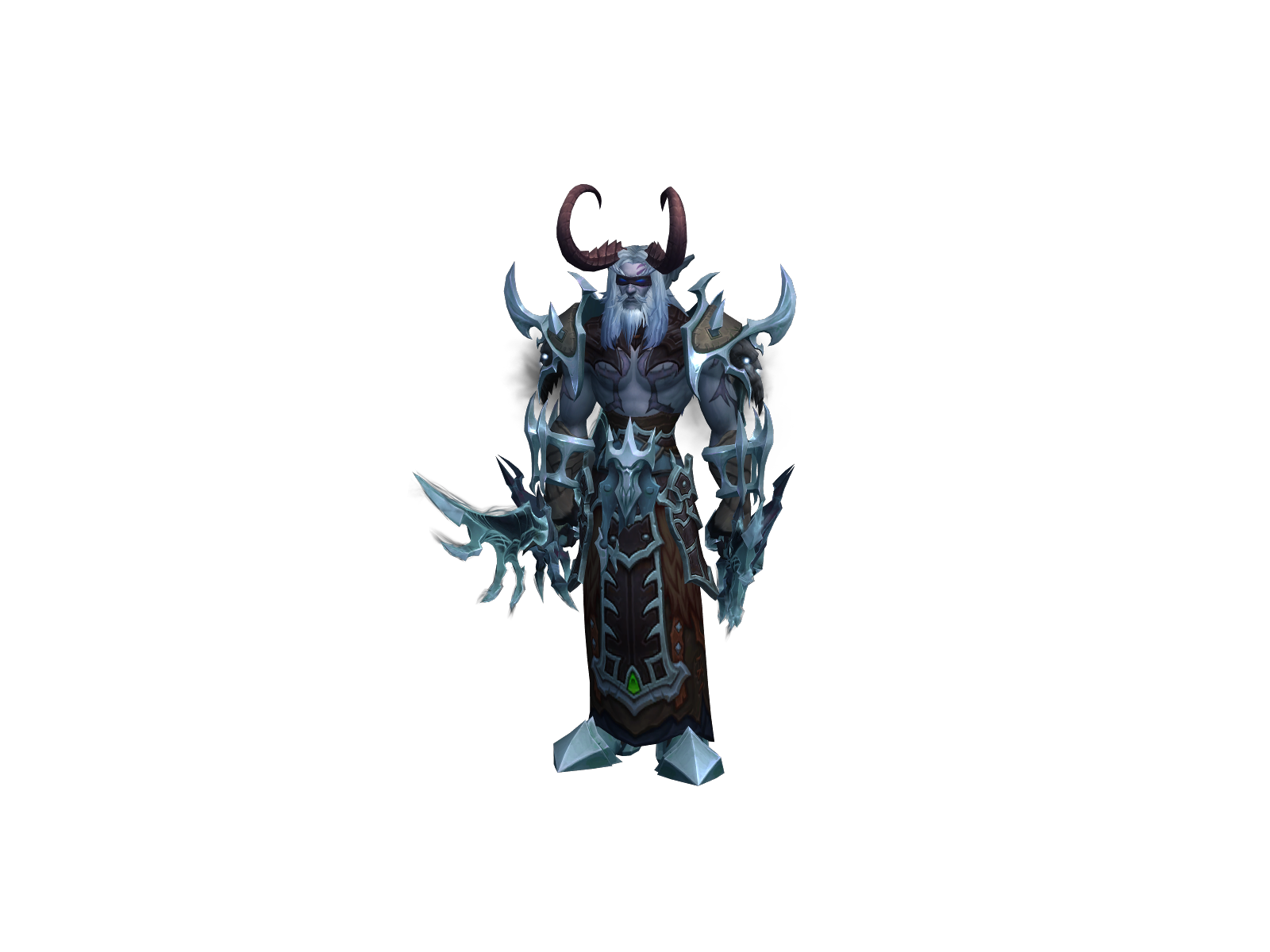 Provoked 3D character render