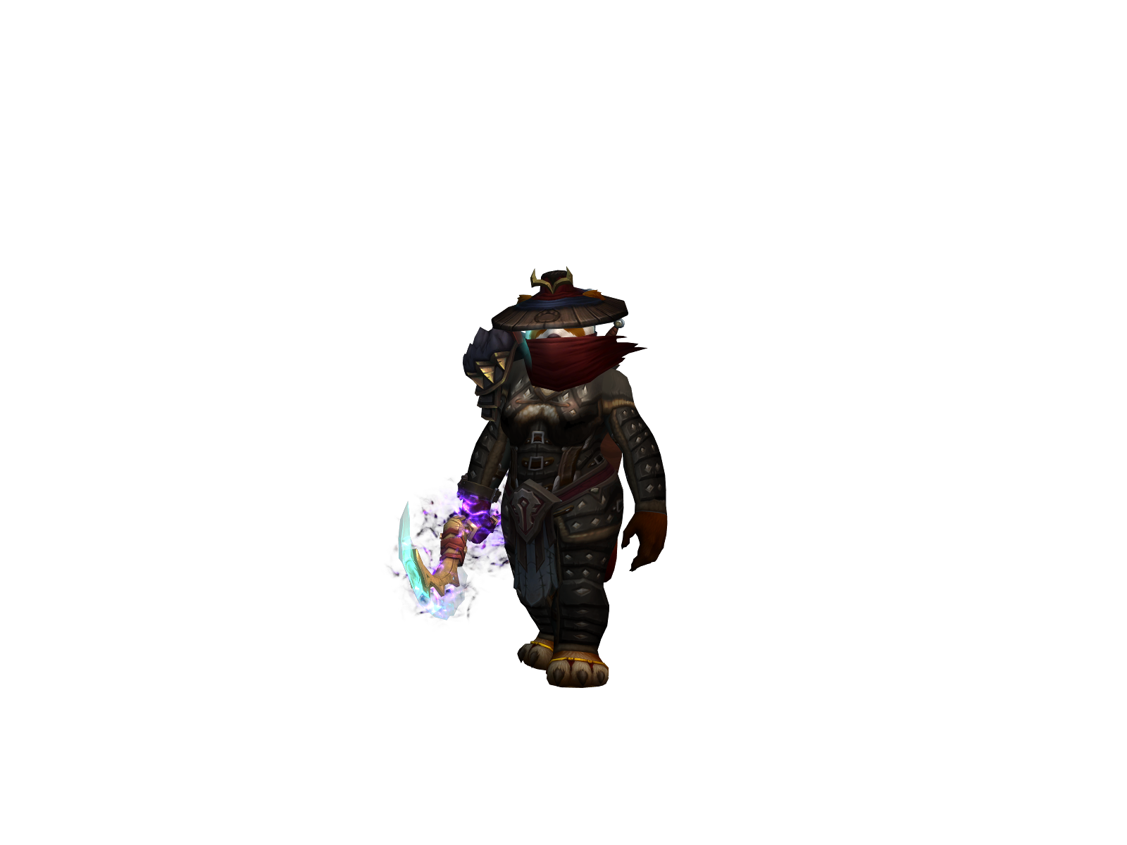 Parish 3D character render