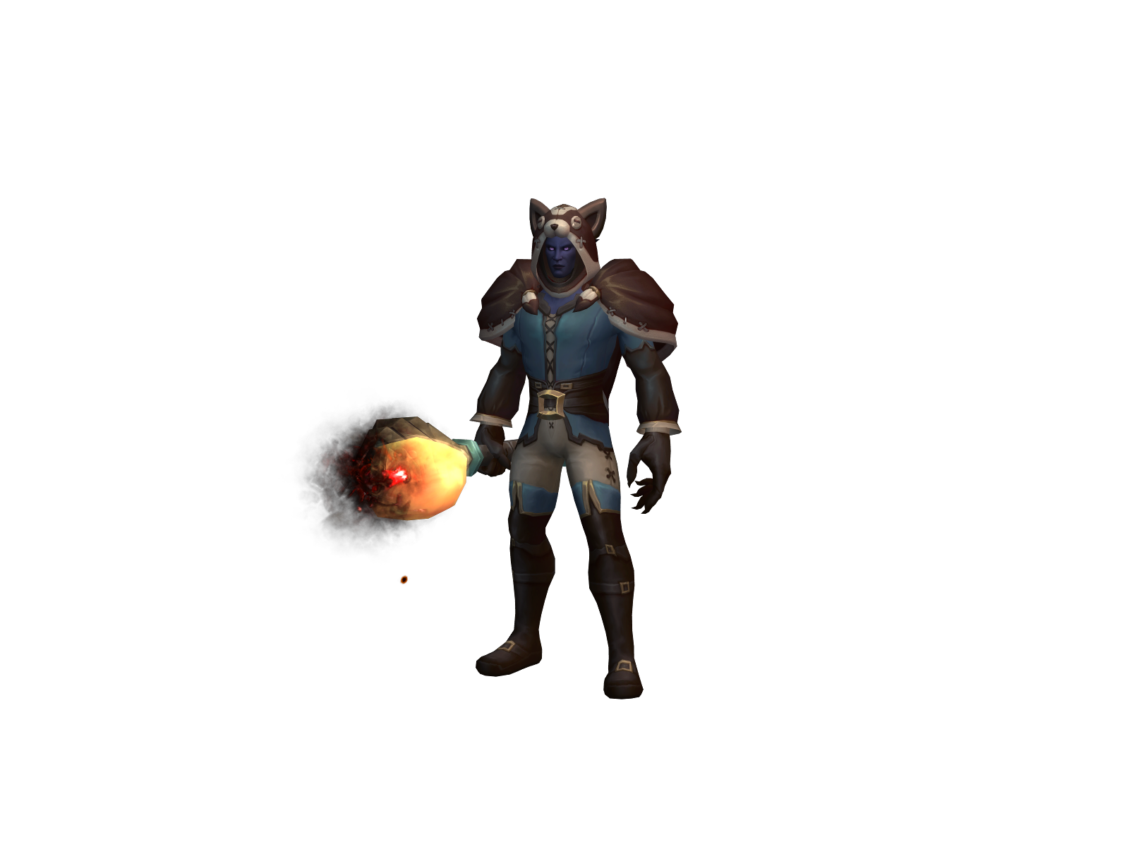 Mykerowave 3D character render