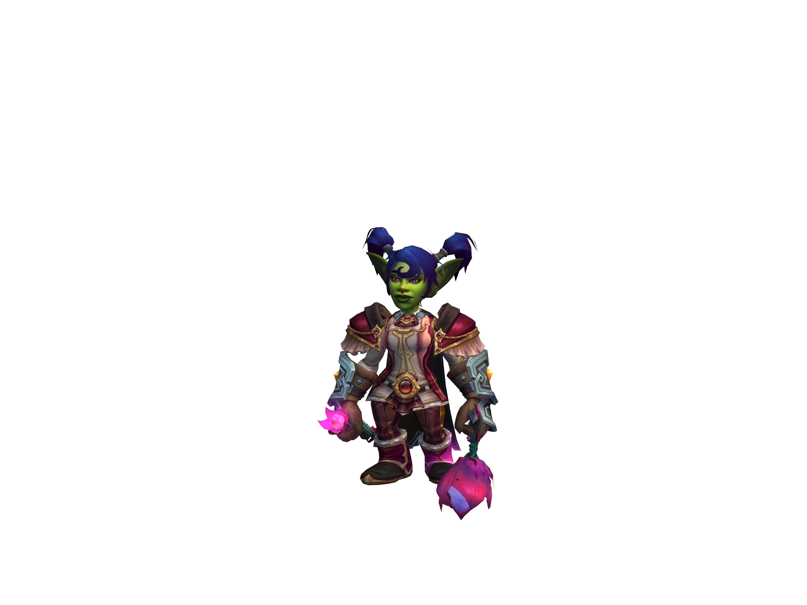 Gobblerina 3D character render