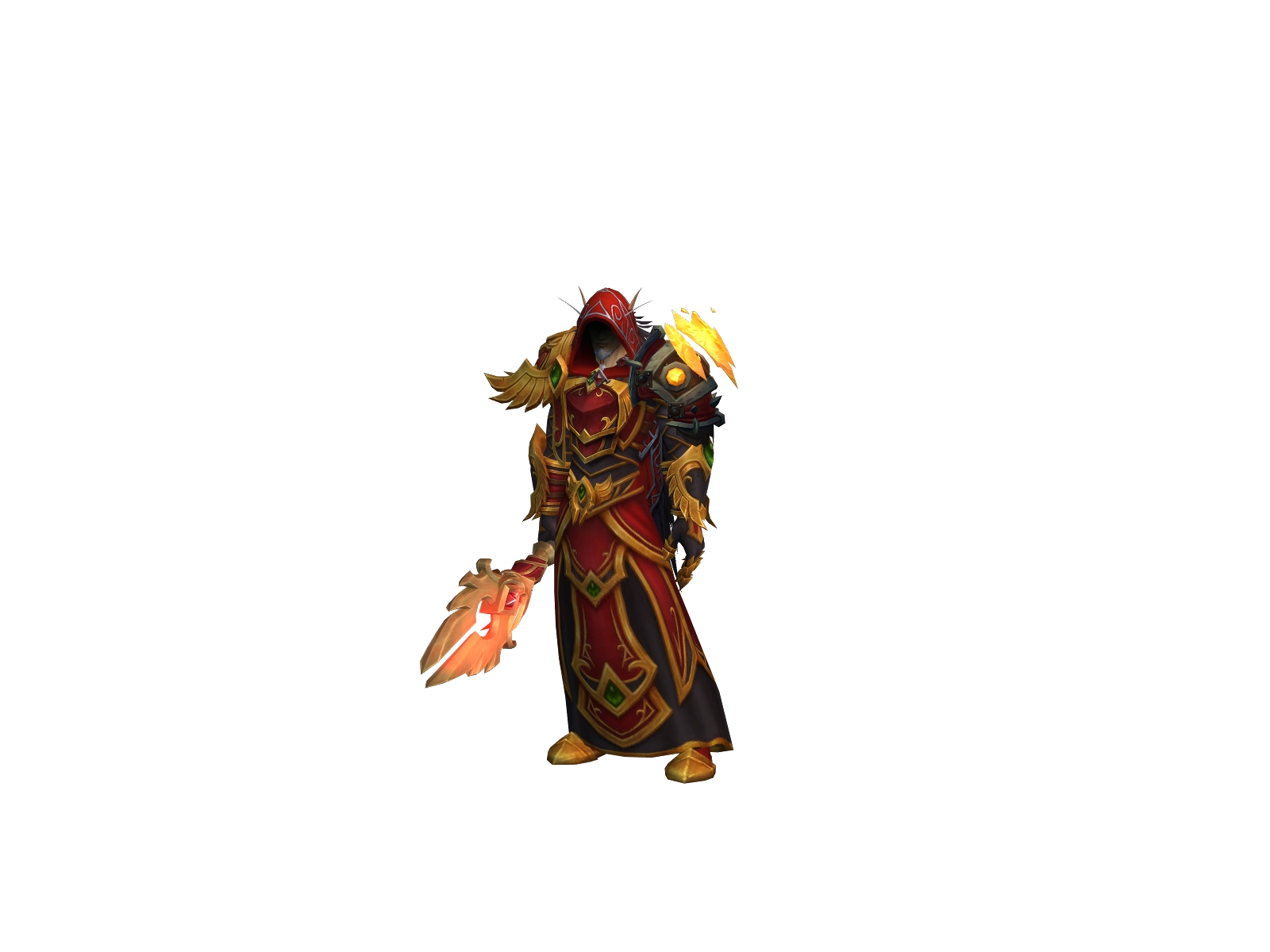 Kaellthas 3D character render