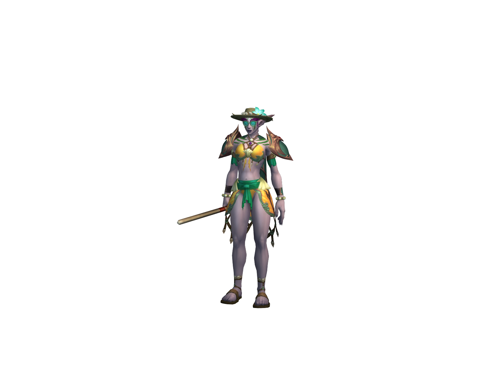 Haxr 3D character render