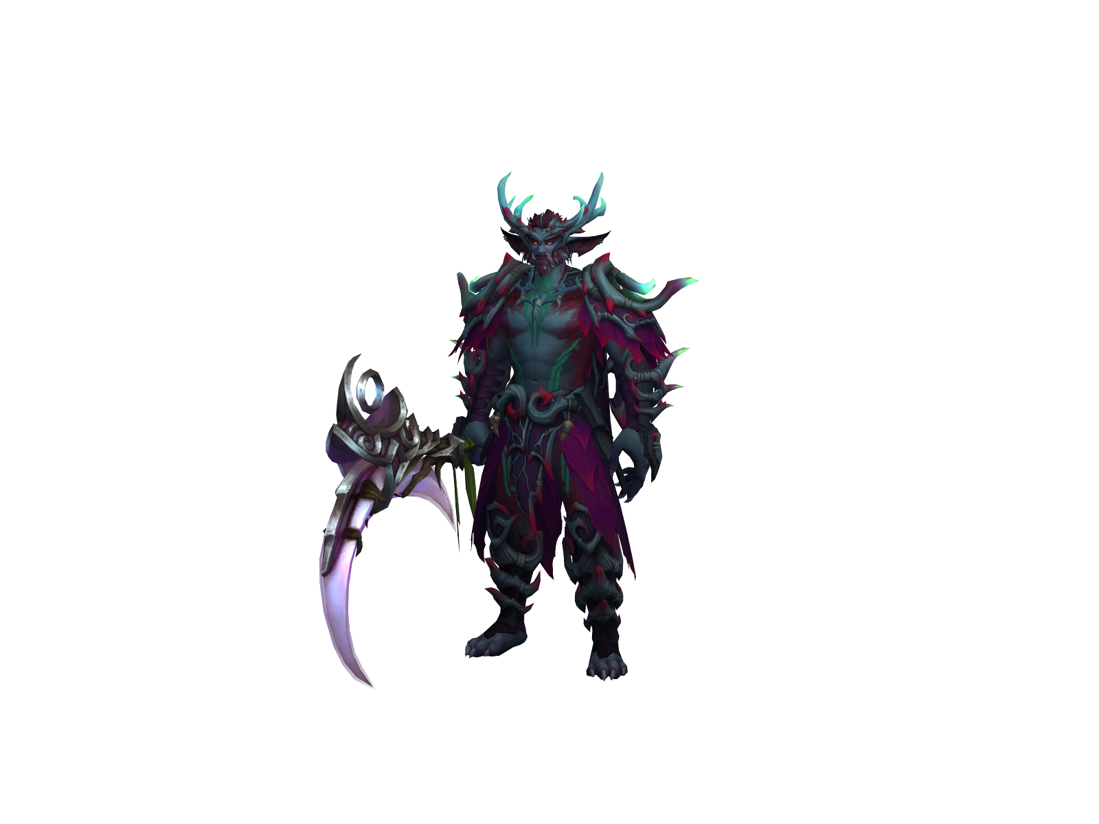 Arcanefang 3D character render