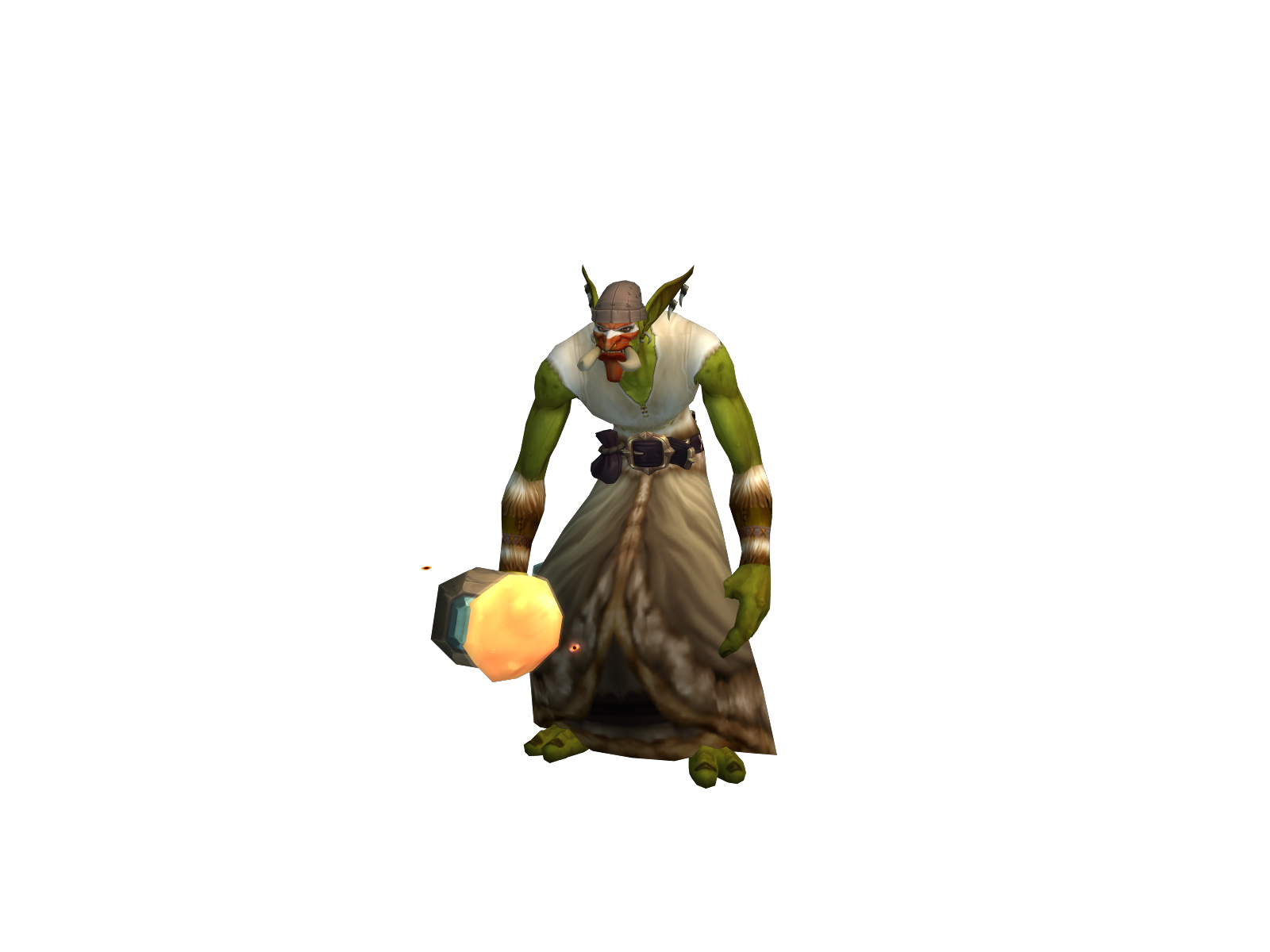 Musulmán 3D character render