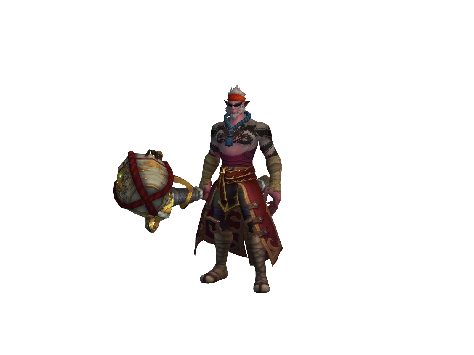 Atarii 3D character render