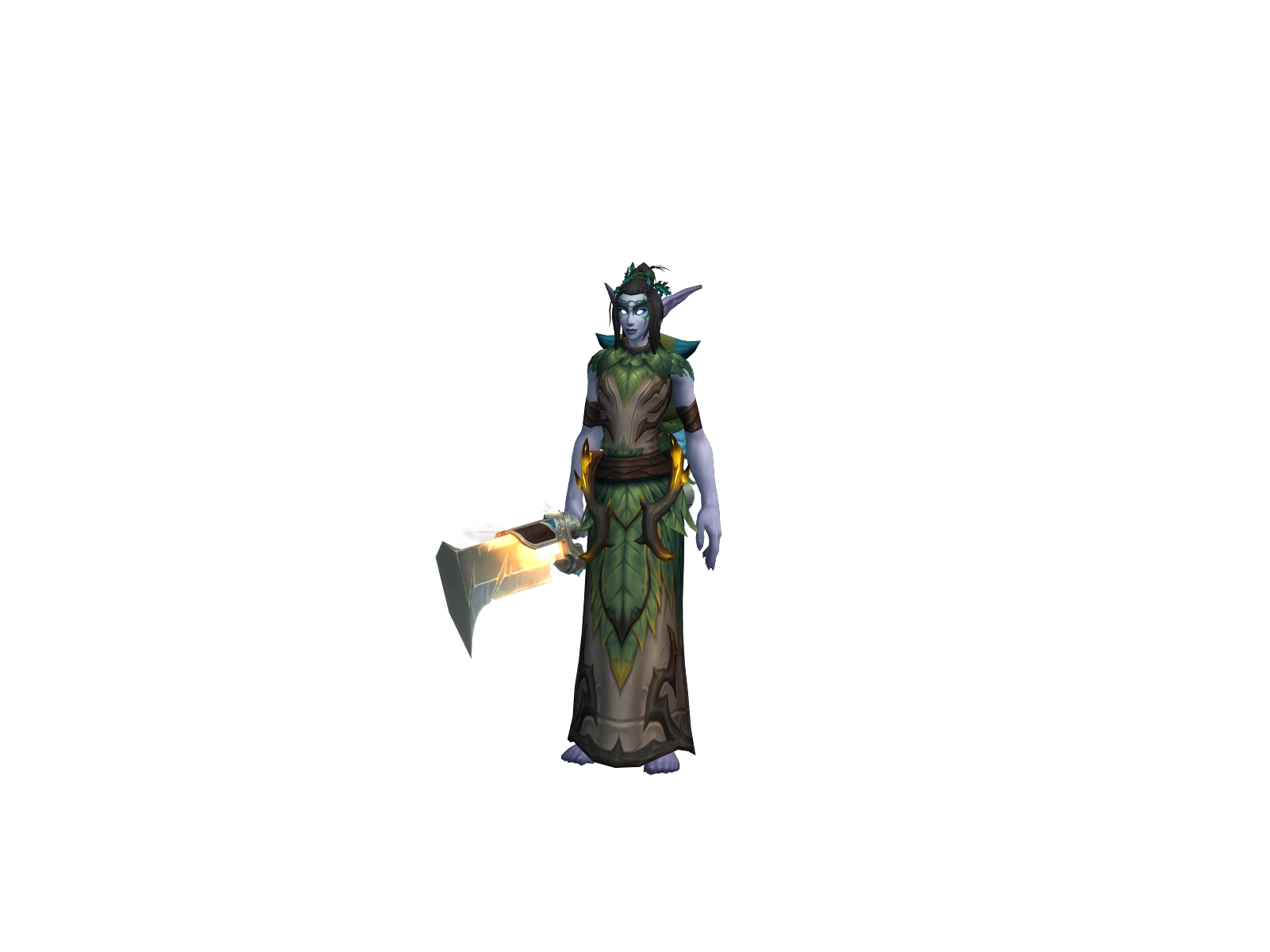 Lunaoelle 3D character render
