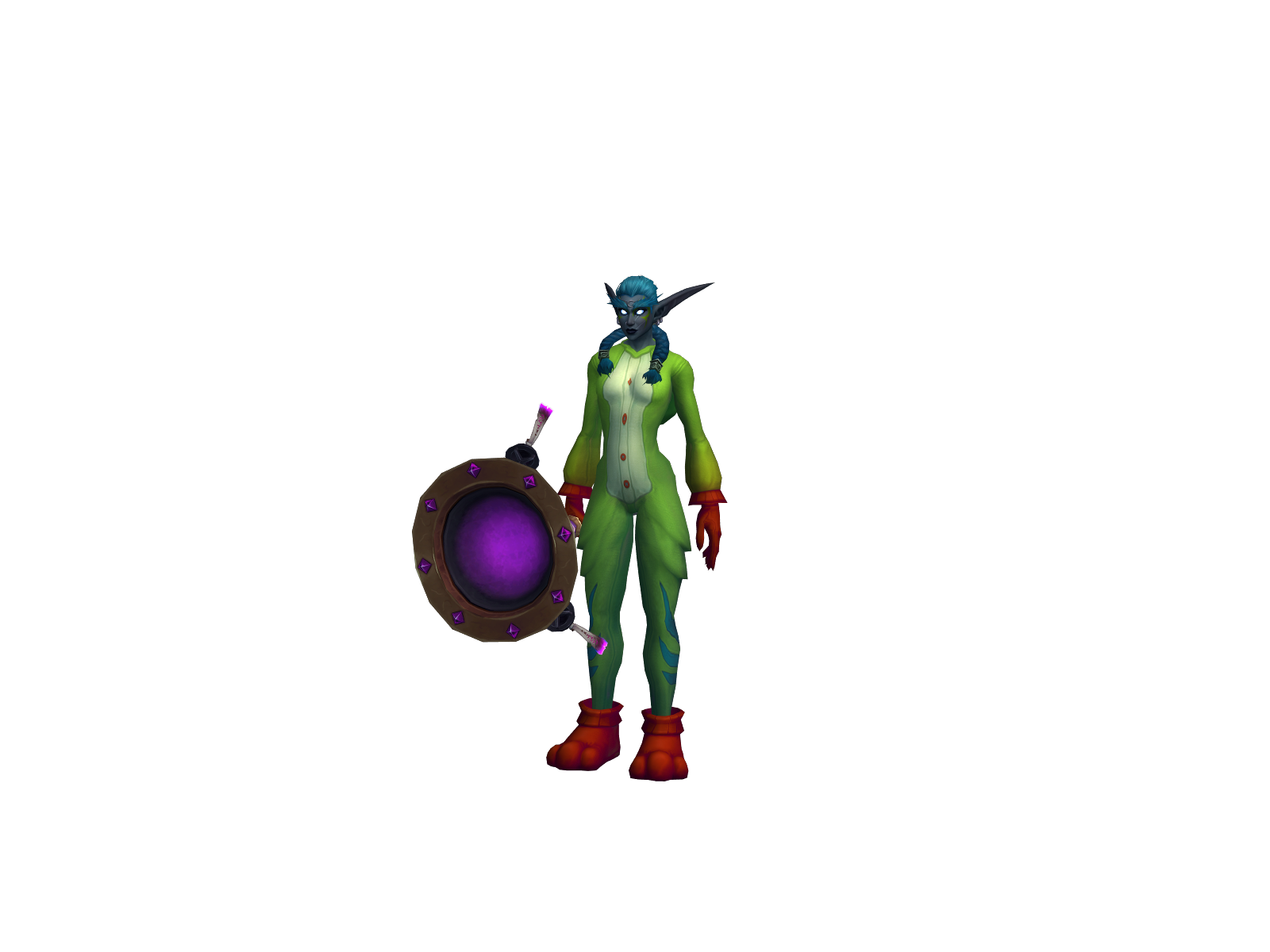 Jestermaxxin 3D character render