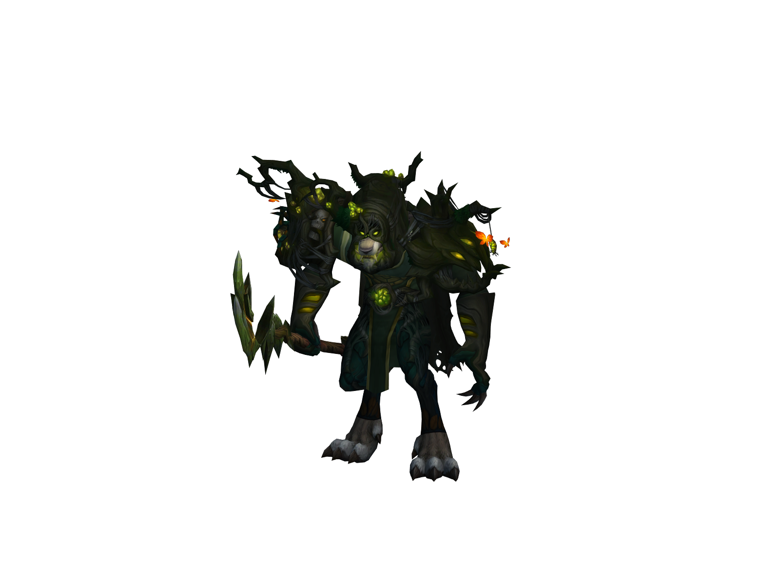 Gregorián 3D character render