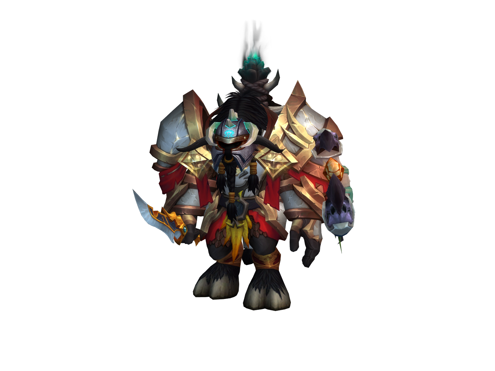 Garurs 3D character render