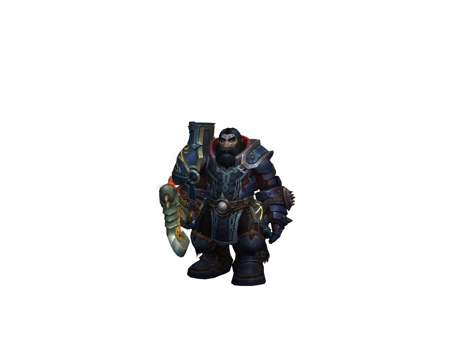 Dàrc 3D character render