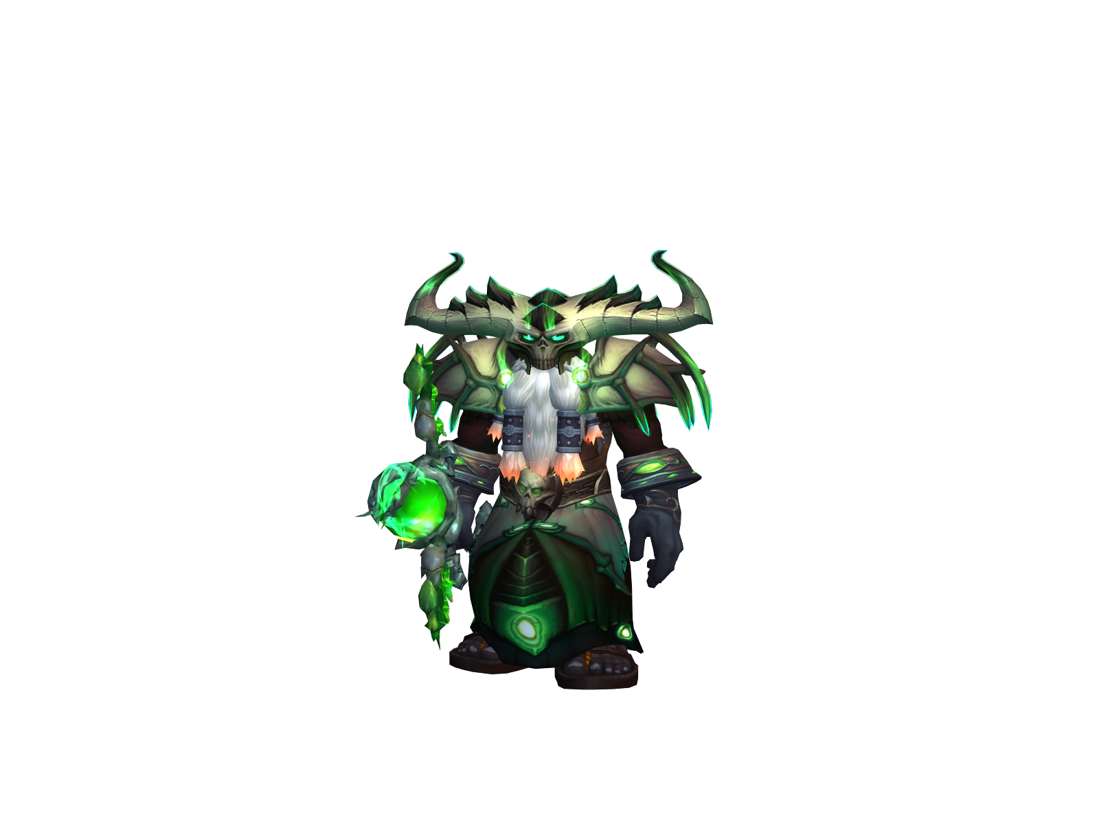 Warrlockk 3D character render
